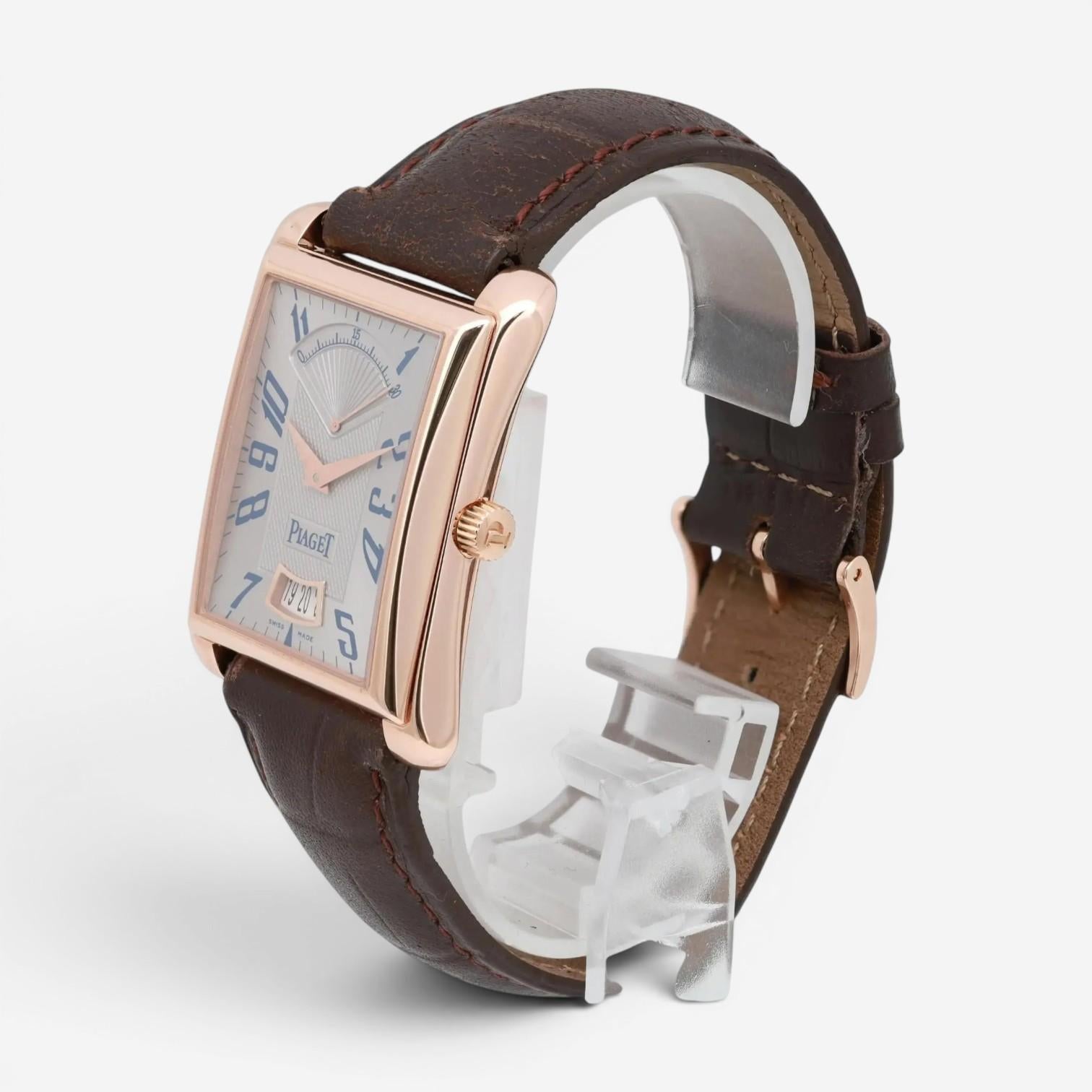 Piaget Emperador Date Retrograde 18K Rose Gold Automatic Men's Watch P10109 — view 3