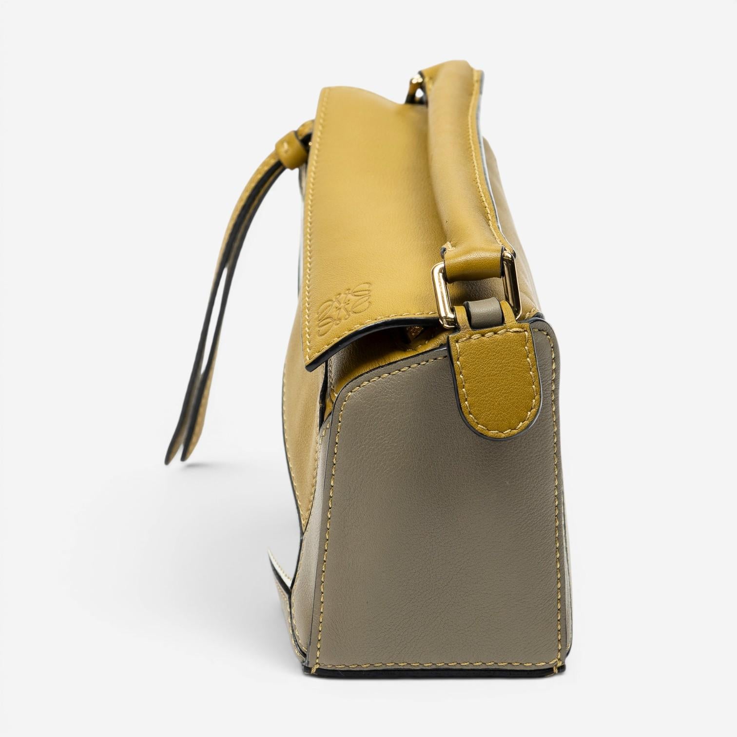 Loewe Mini Puzzle Calfskin Leather Crossbody Bag ABC6383 — view 3