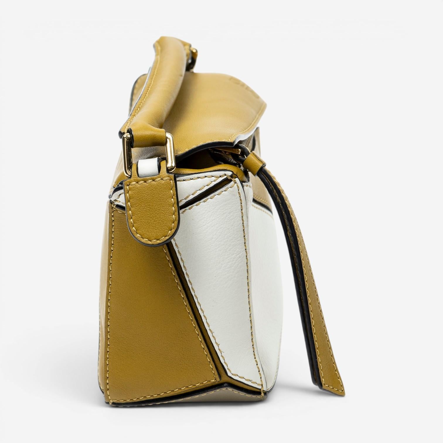 Loewe Mini Puzzle Calfskin Leather Crossbody Bag ABC6383 — view 4