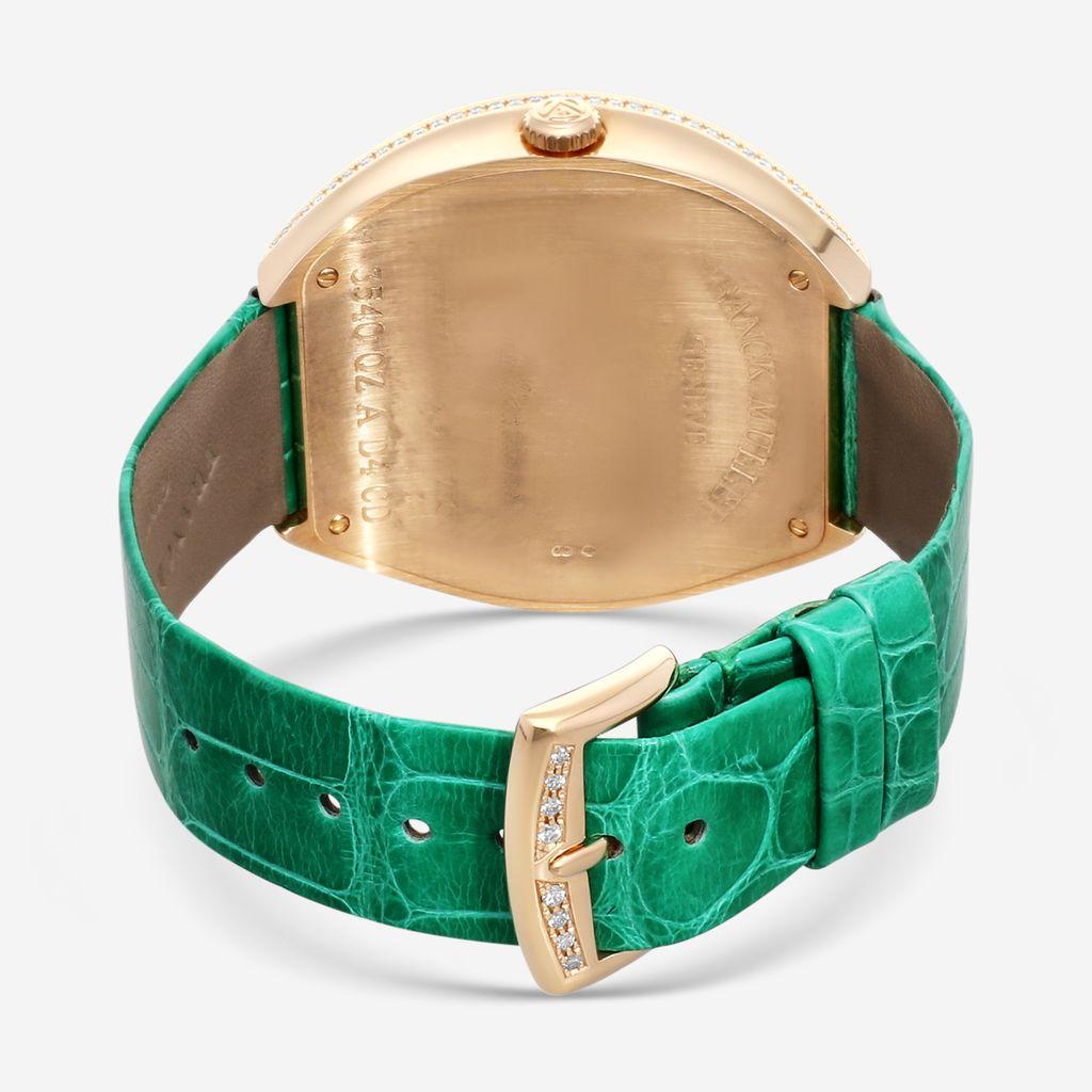 Franck Muller Infinity 18K Rose Gold Diamond Quartz Ladies Watch 3540QZAD4CD — view 3