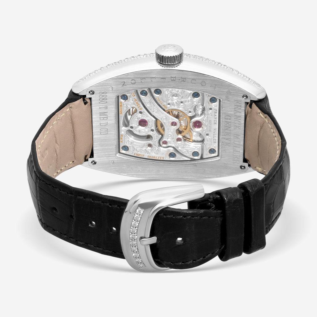 Franck Muller Cintree Curvex Master Banker 18K White Gold Tourbillon Automatic Men's Watch 8880 — view 3
