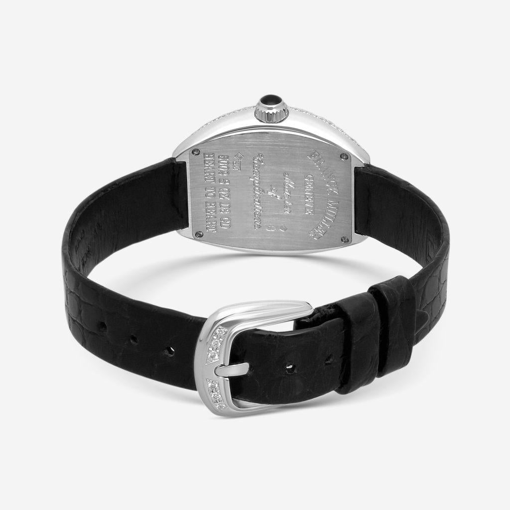 Franck Muller Heart 18K White Gold Diamond Quartz Ladies Watch 5002SQZD3CD — view 3