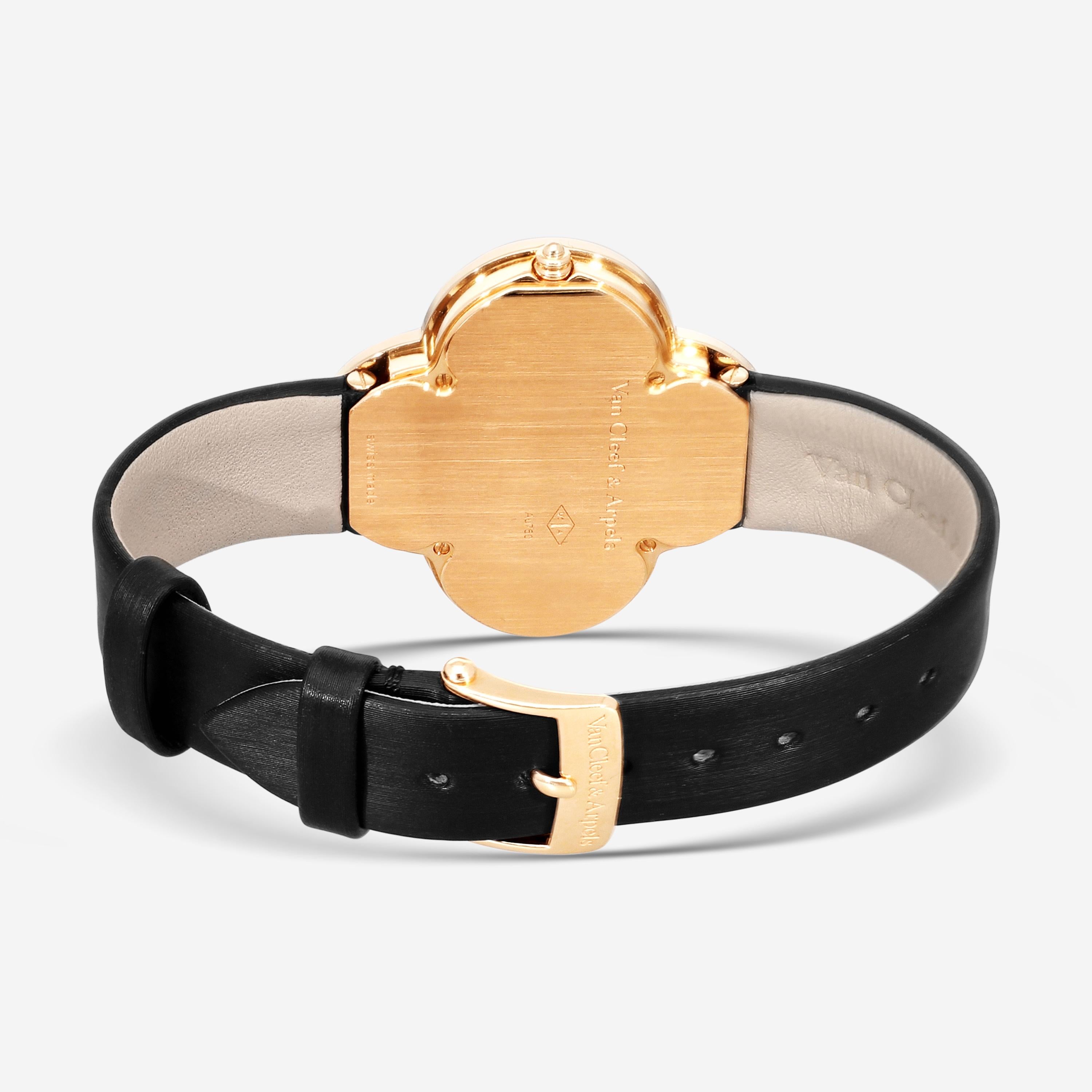 Van Cleef & Arpels Alhambra Talisman 18K Rose Gold Quartz Ladies Watch VCARO3020 — view 3