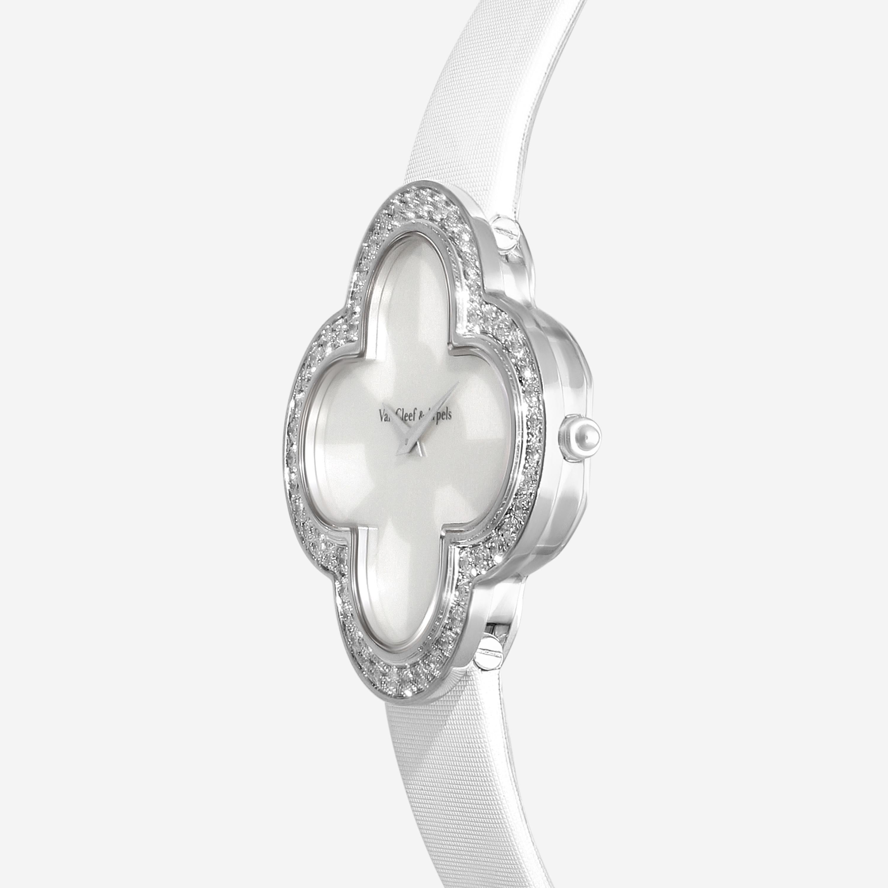 Van Cleef & Arpels Alhambra Talisman 18K White Gold Quartz Ladies Watch VCAR0300 — view 2