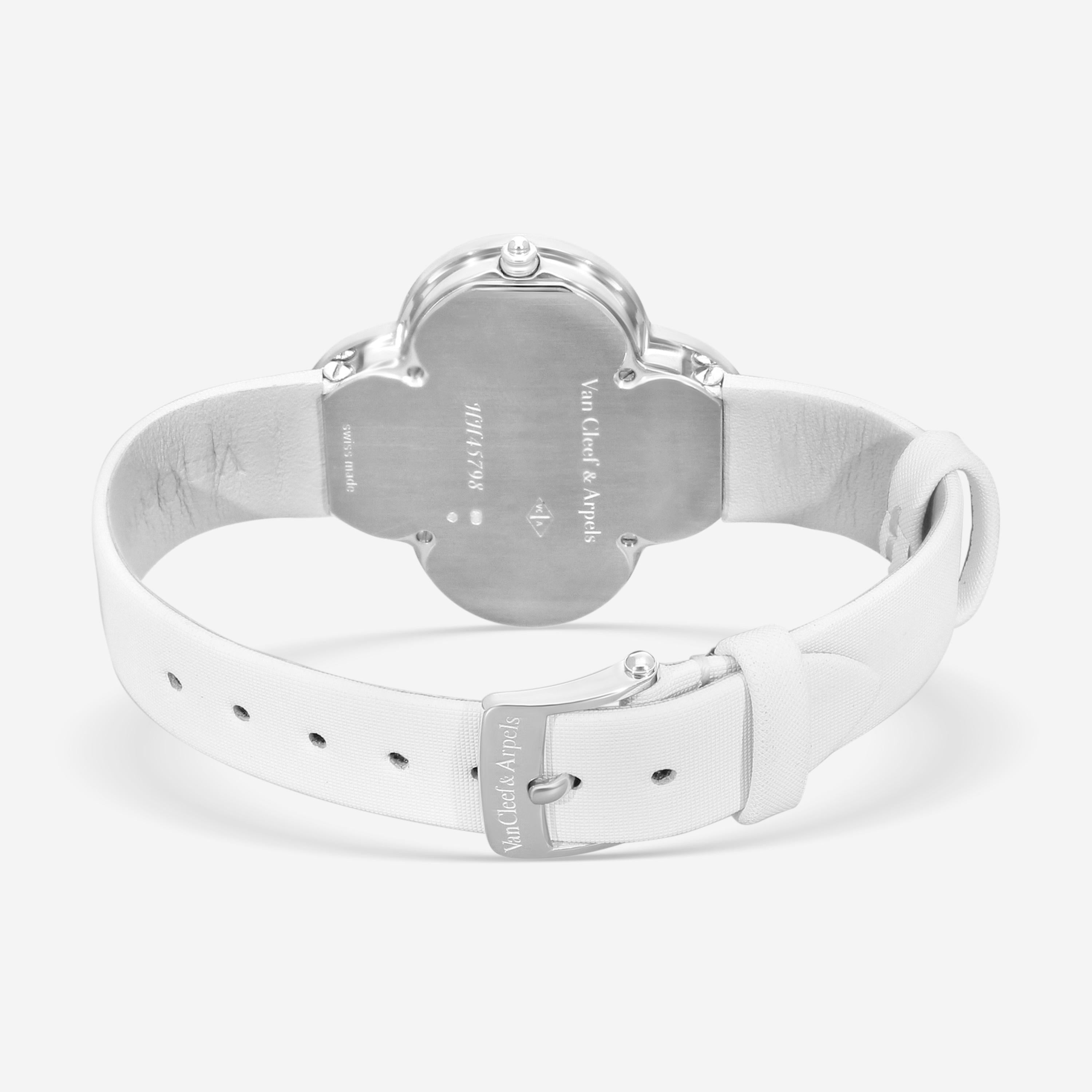 Van Cleef & Arpels Alhambra Talisman 18K White Gold Quartz Ladies Watch VCAR0300 — view 3