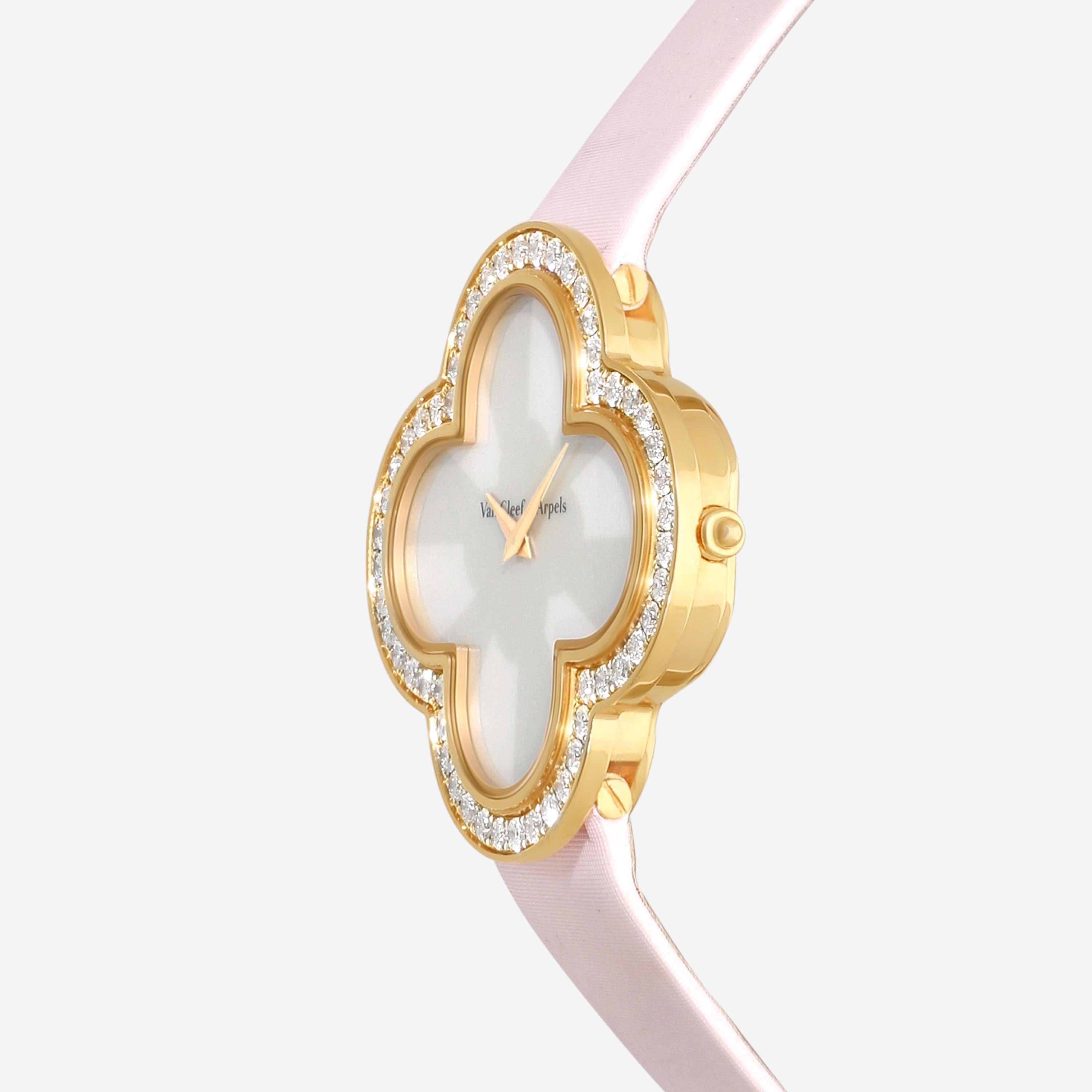 Van Cleef & Arpels Alhambra Talisman 18K Rose Gold Quartz Ladies Watch 257274 — view 2