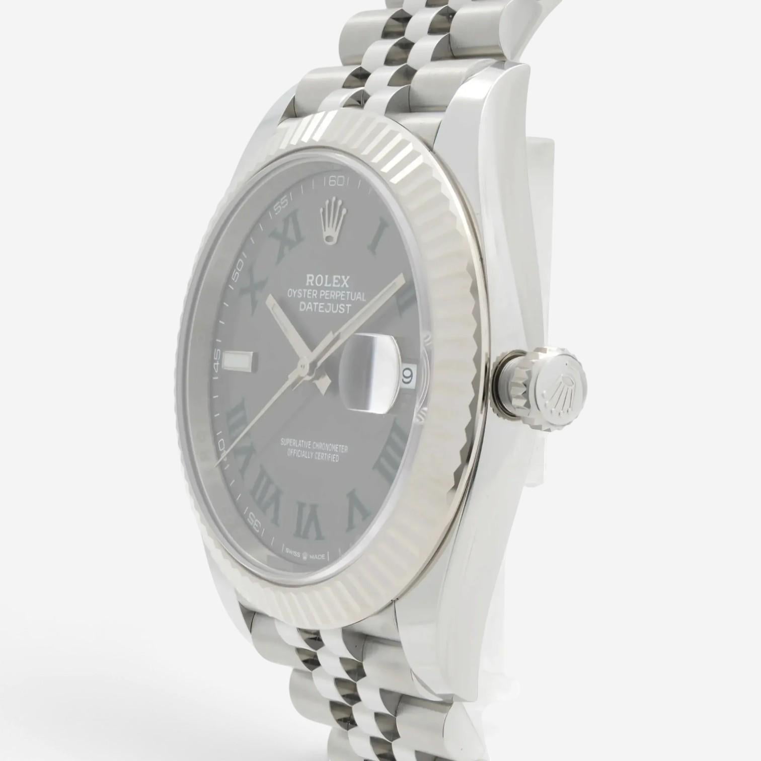Rolex Datejust 41mm Stainless Steel Automatic Men's Watch 126334-0022 — view 2