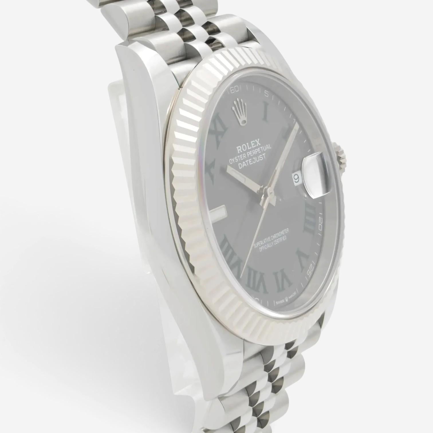 Rolex Datejust 41mm Stainless Steel Automatic Men's Watch 126334-0022 — view 3