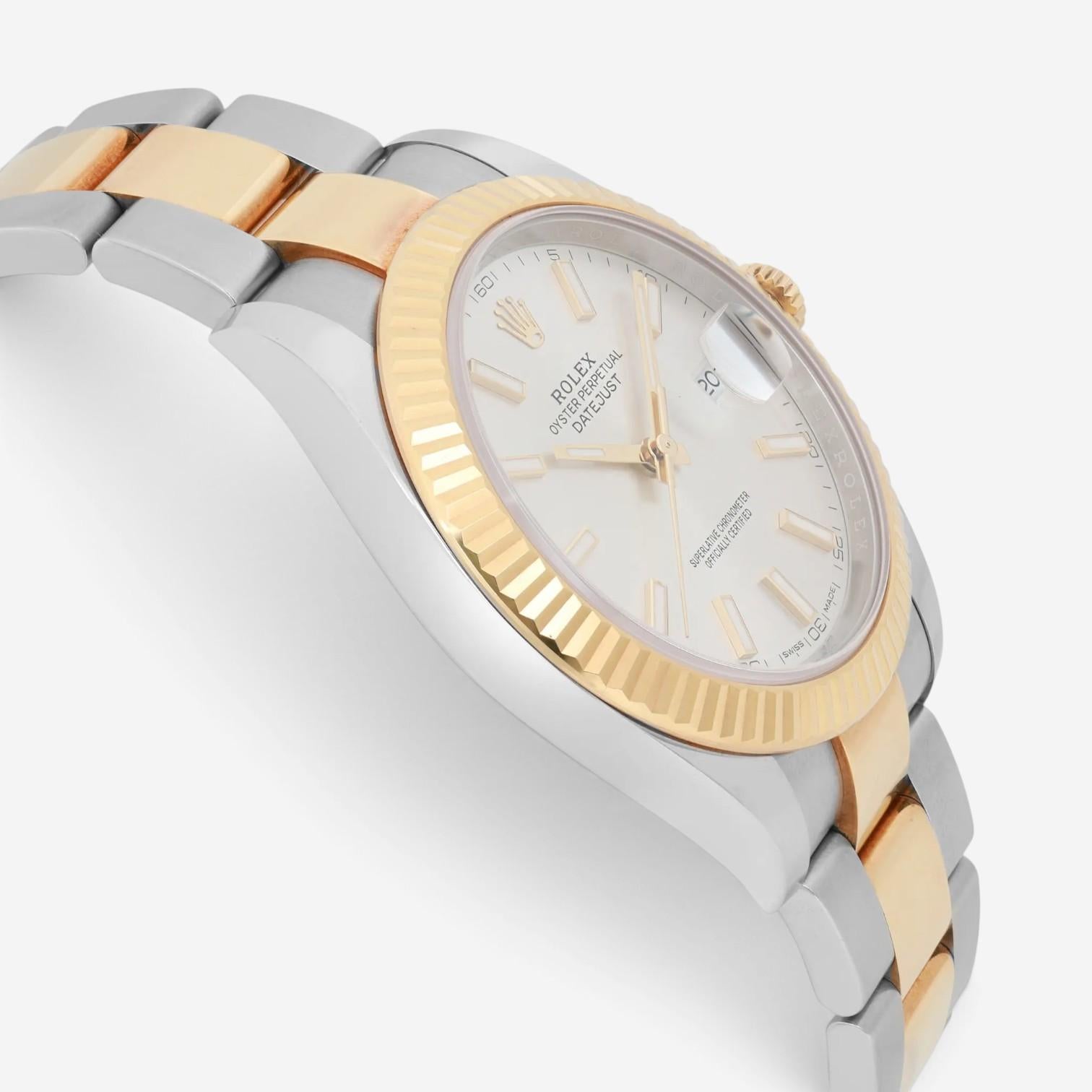 Rolex Datejust 41mm Stainless Steel Automatic Men's Watch 126333-0001 — view 3