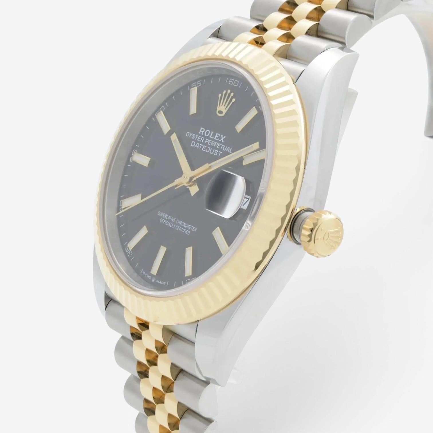 Rolex Datejust 41mm Stainless Steel Automatic Men's Watch 126333-0014 — view 2