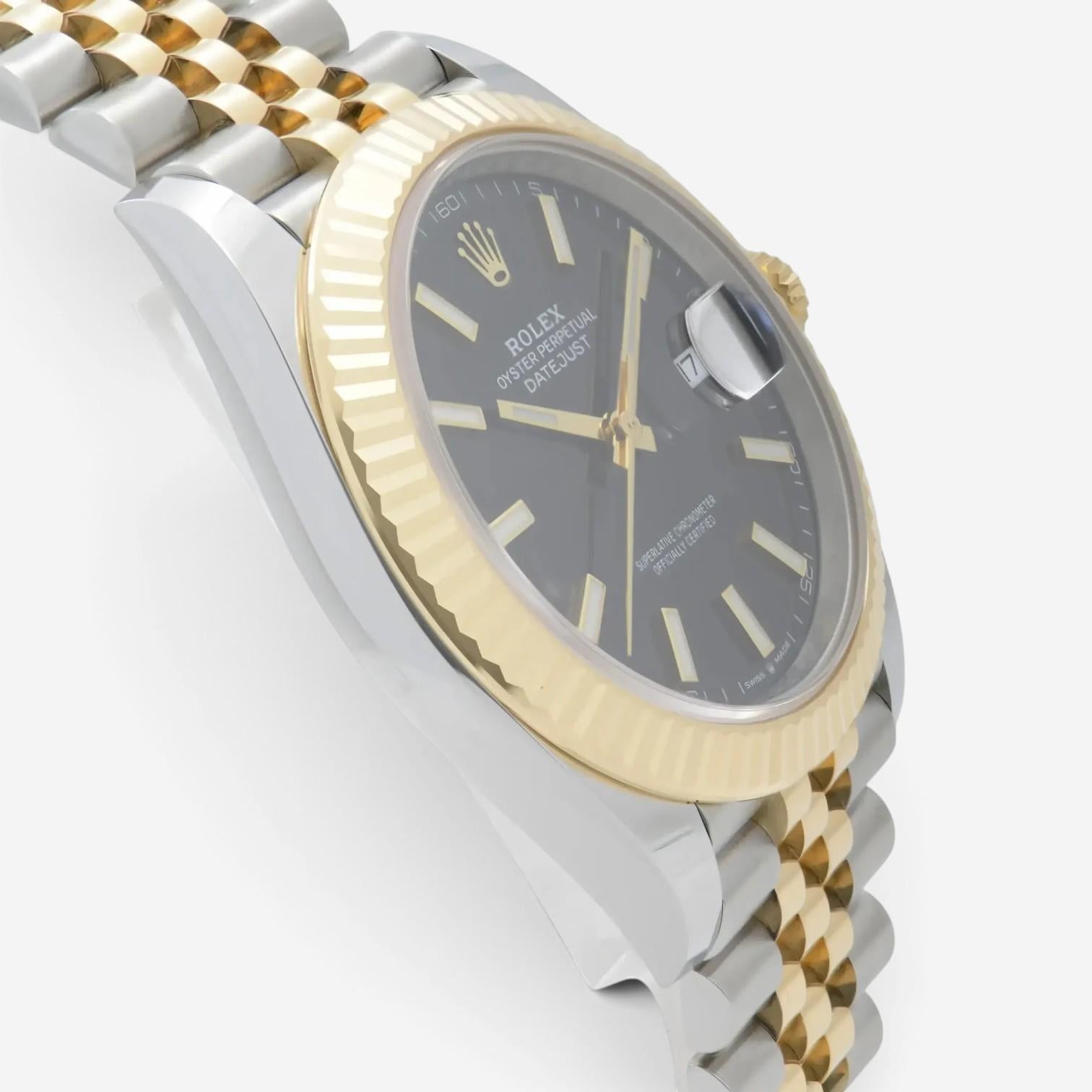Rolex Datejust 41mm Stainless Steel Automatic Men's Watch 126333-0014 — view 3