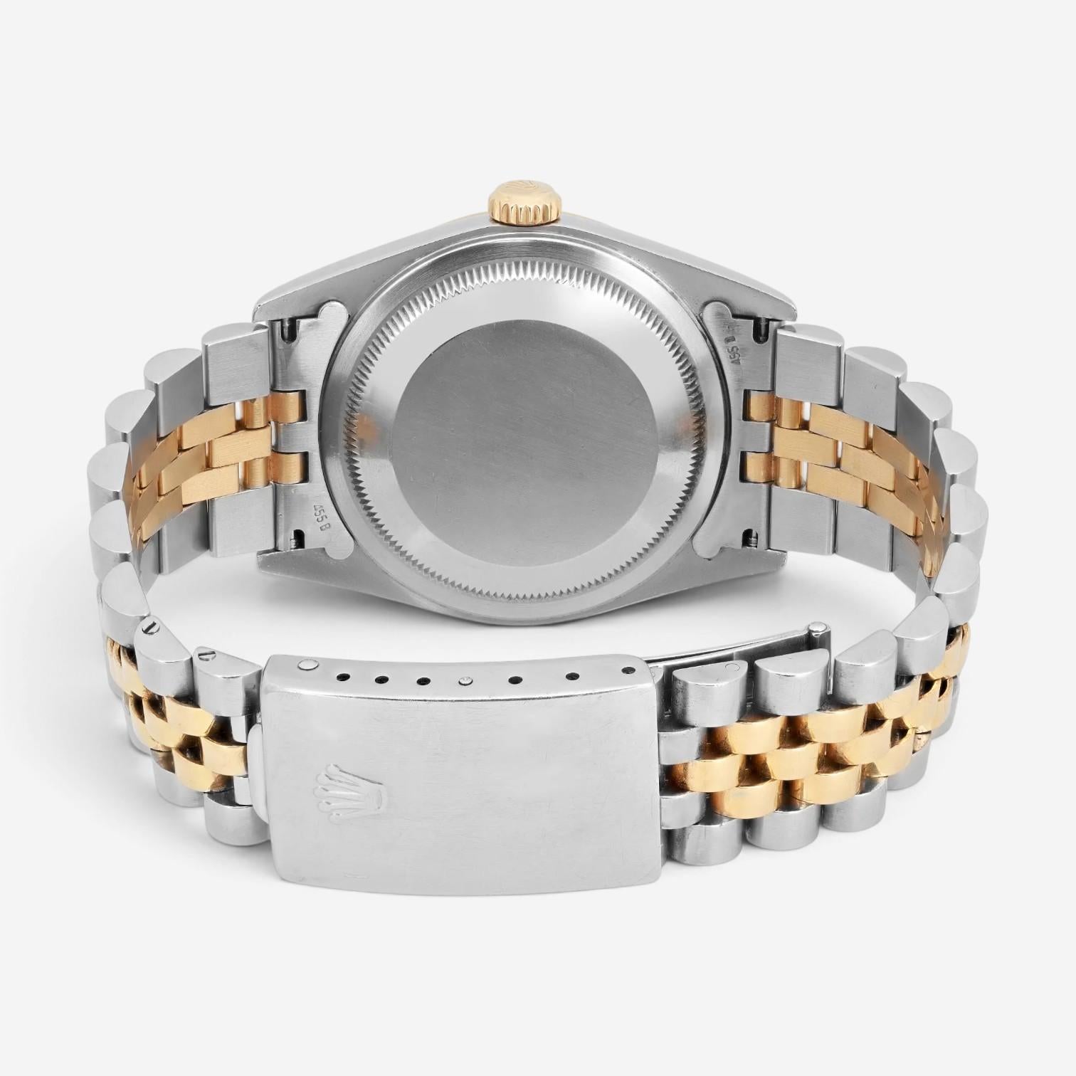 Rolex Datejust 36mm Stainless Steel Automatic Unisex Watch 16233 — view 4