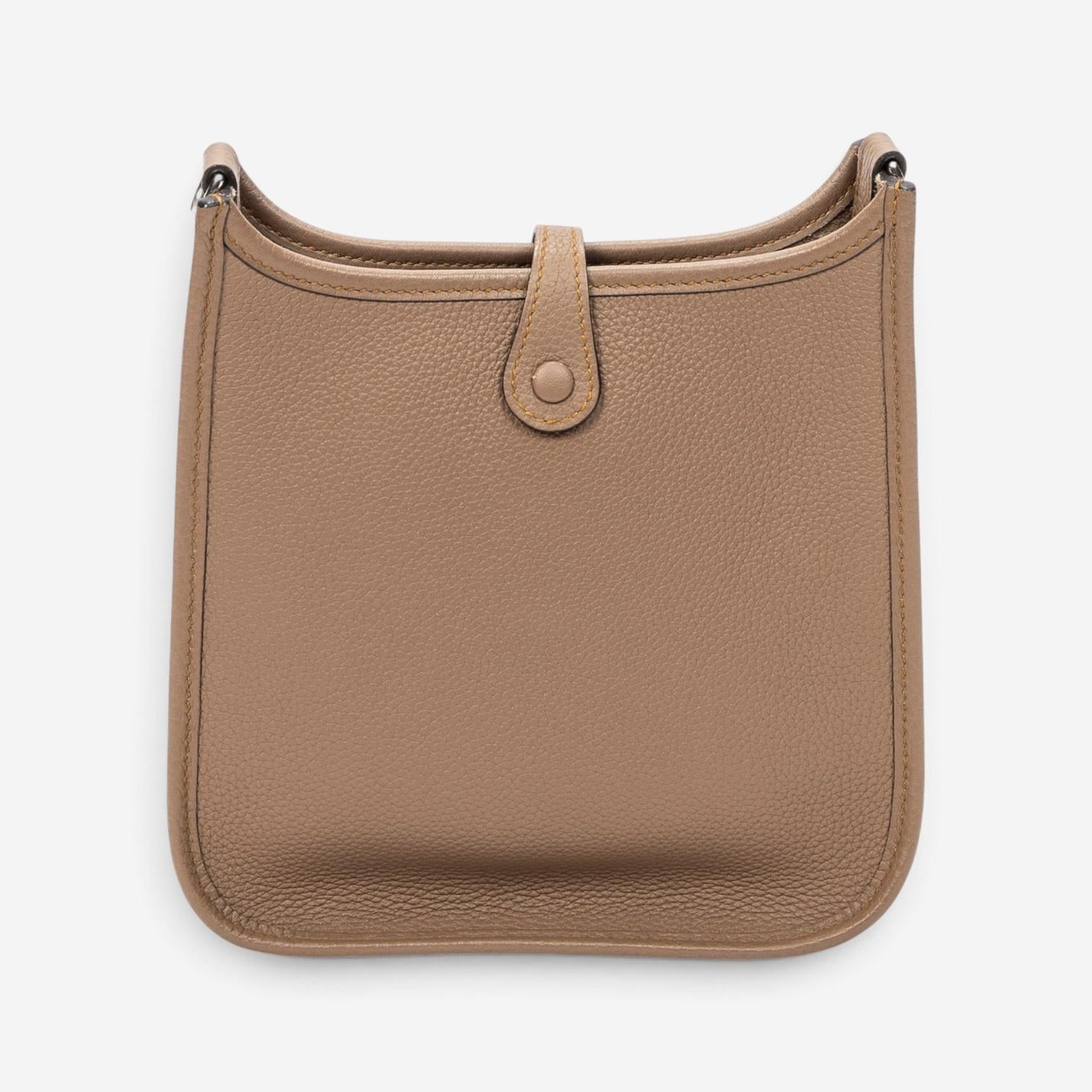 Hermès Evelyne Beige de Weimar Maurice Leather Crossbody Bag ABC6376 — view 5
