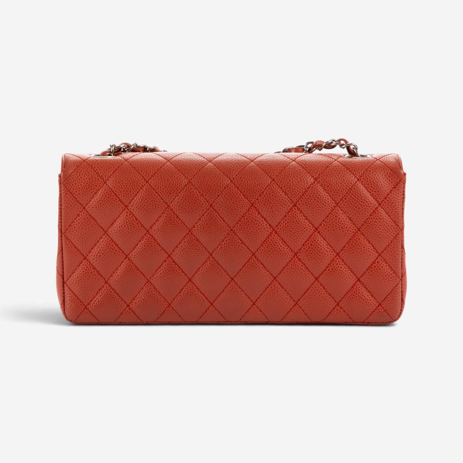 Chanel Guava Caviar Leather East West Flap Bag OAG7050 — view 4