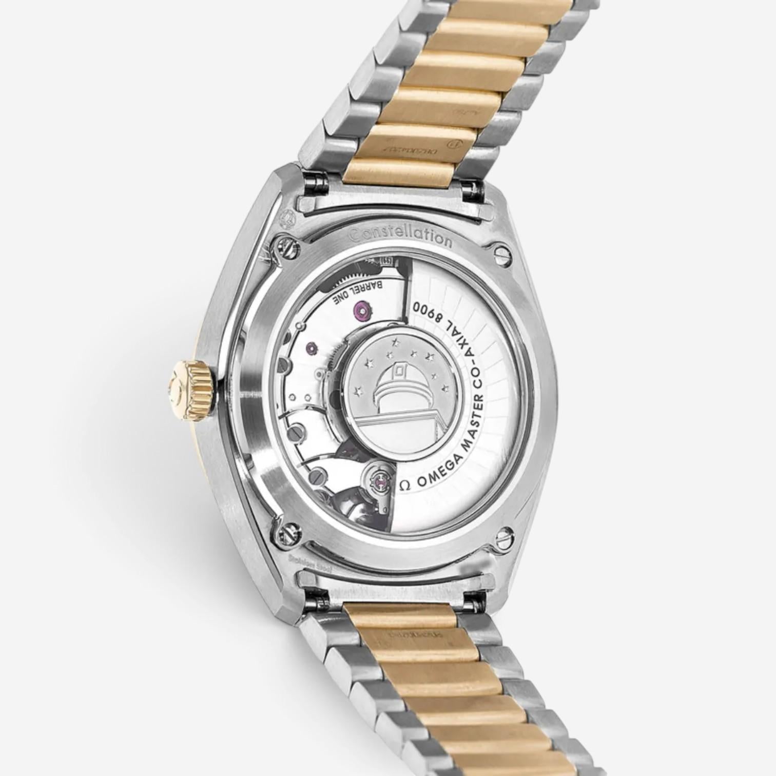 Omega De Ville Prestige Steel 18K Yellow Gold Automatic Men's Watch 130.20.39.21.02.001 — view 2