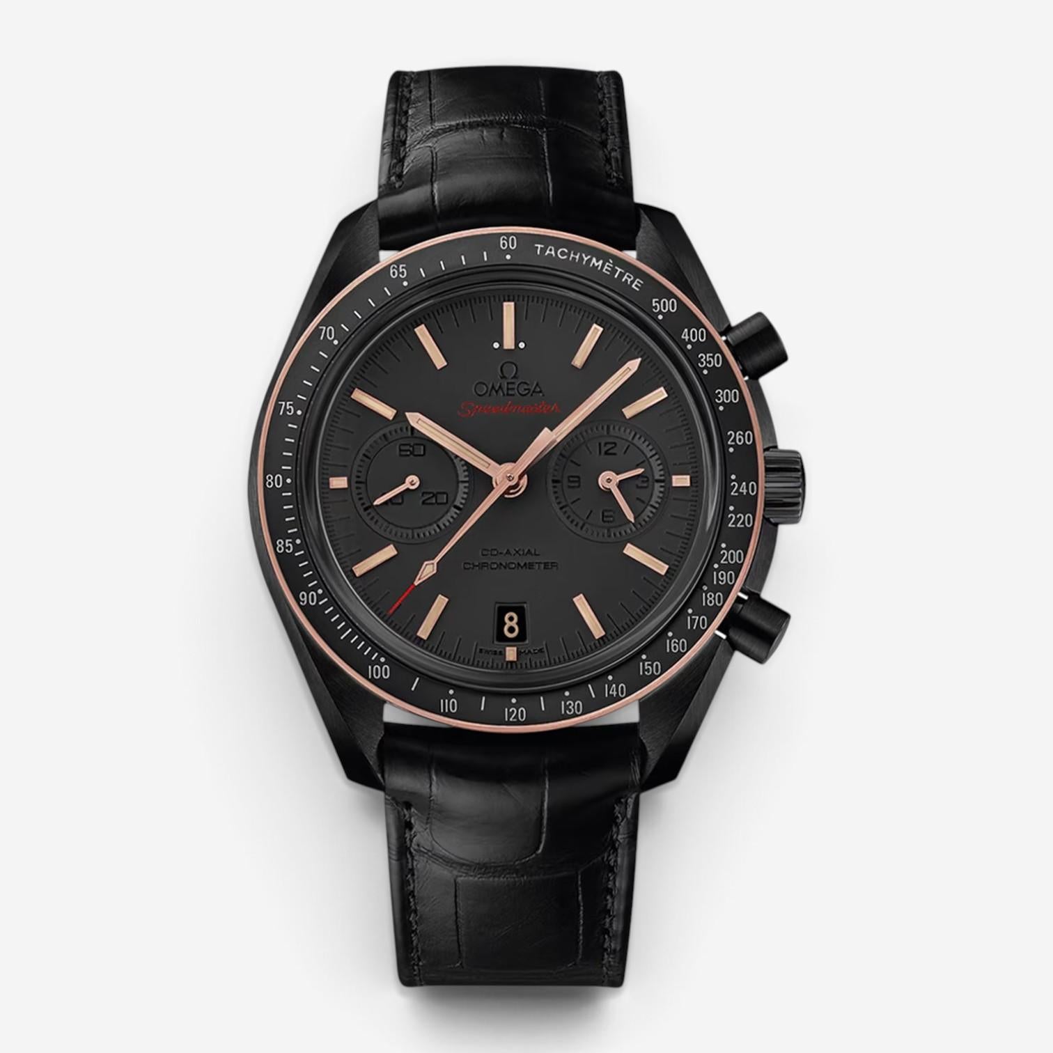 Omega Speedmaster Dark Side of the Moon Chrono Ceramic Automatic Men's Watch 31163445106001
