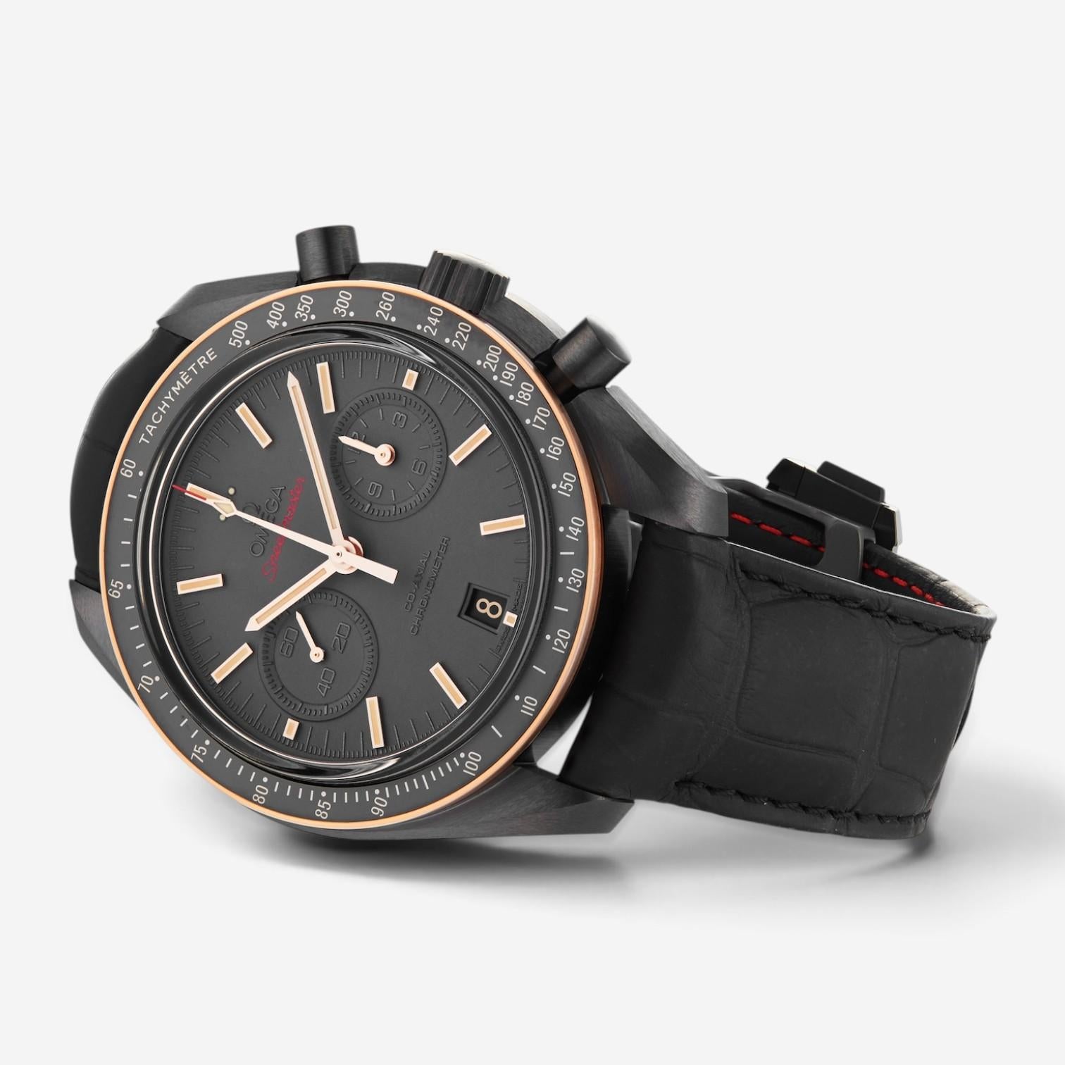 Omega Speedmaster Dark Side of the Moon Chrono Ceramic Automatic Men's Watch 31163445106001 — view 2