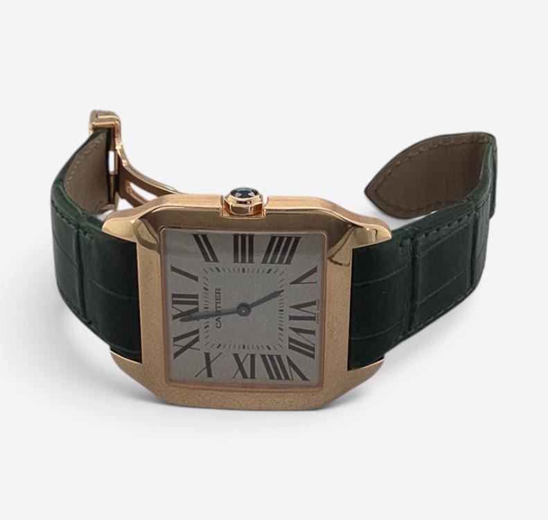 Cartier Santos Dumont 18K Rose Gold Manual Wind Unisex Watch W2006951 — view 2