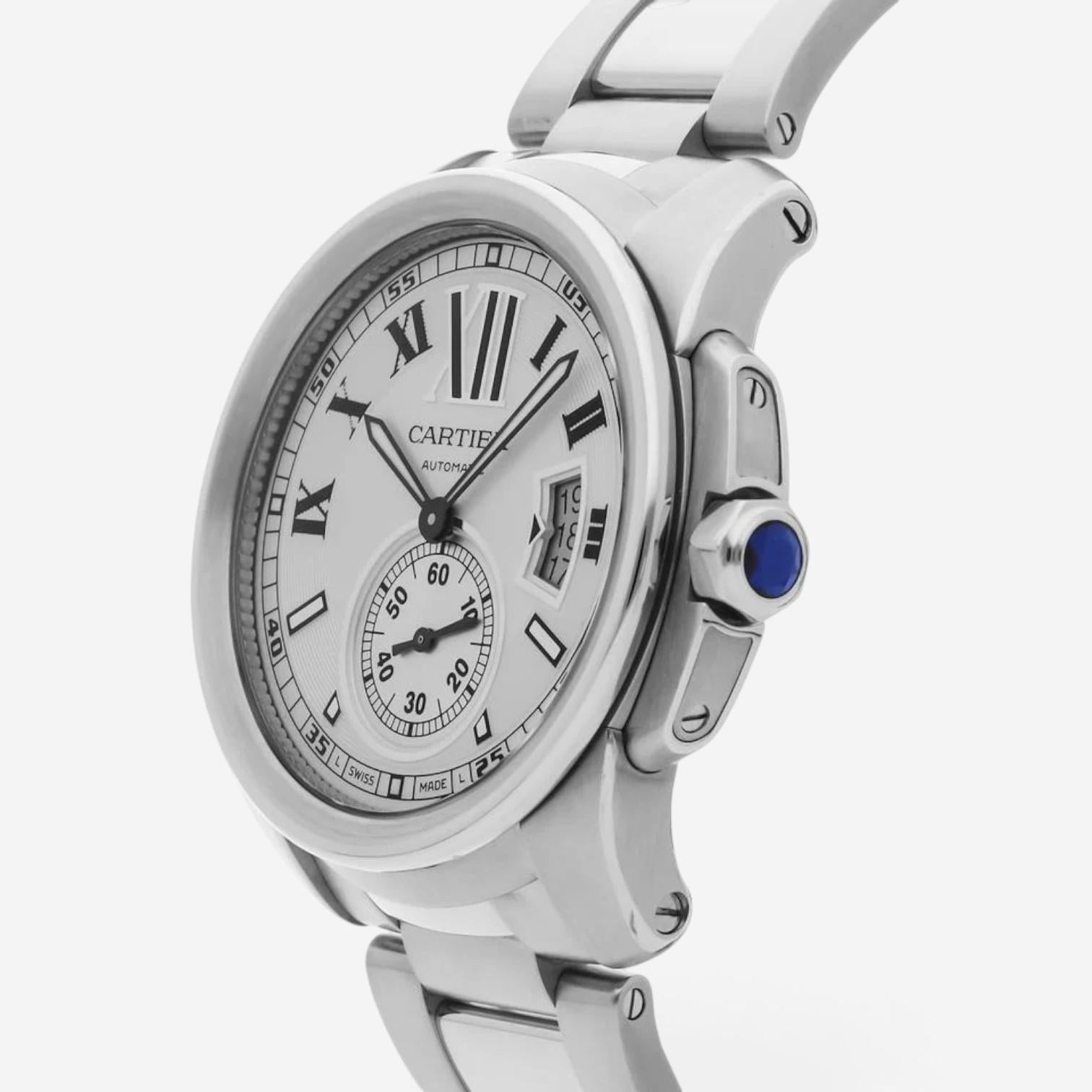 Cartier Calibre De Cartier Stainless Steel Automatic Men's Watch W7100015 — view 2
