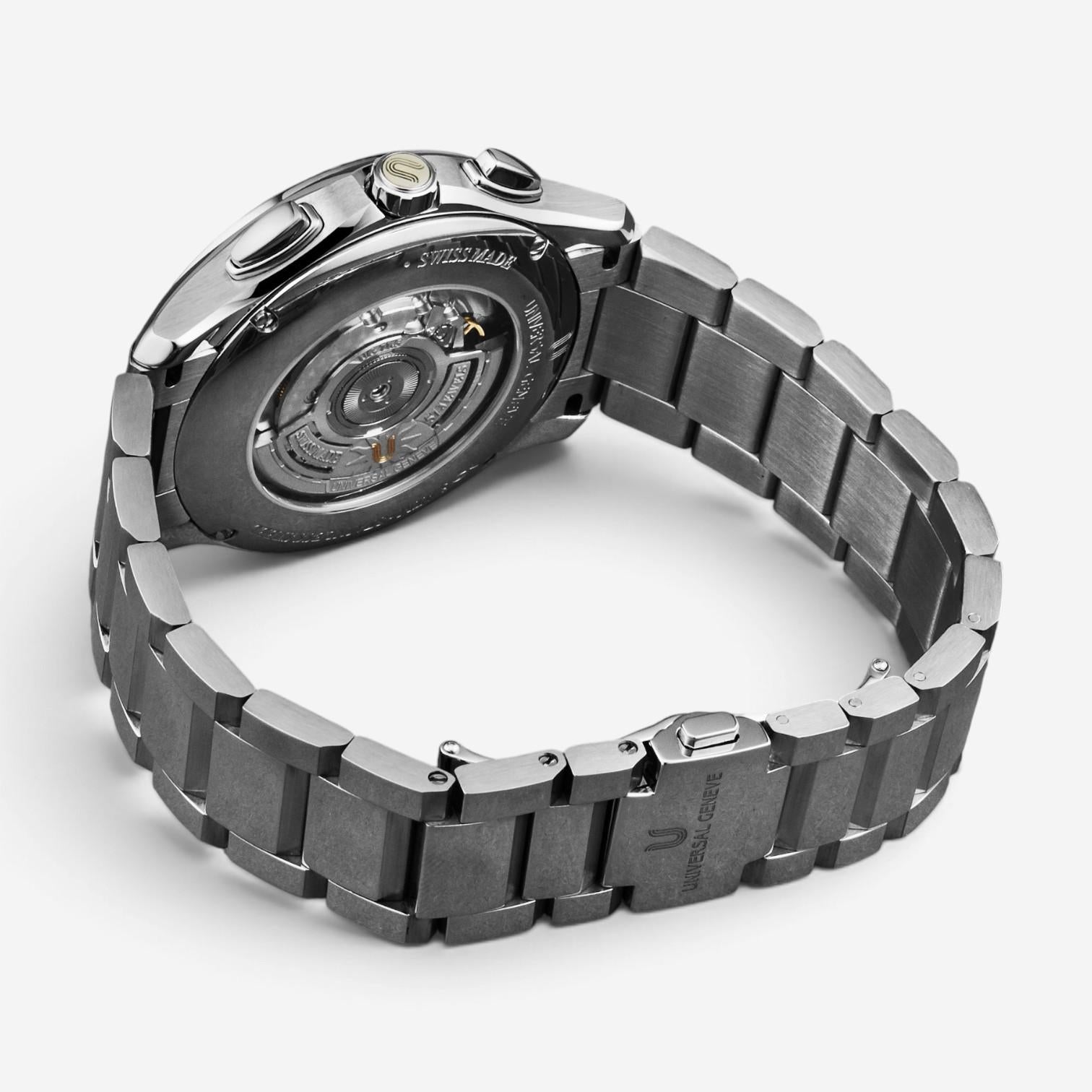 Universal Genève Timer Chronograph Stainless Steel Automatic Men's Watch 871.128 — view 3