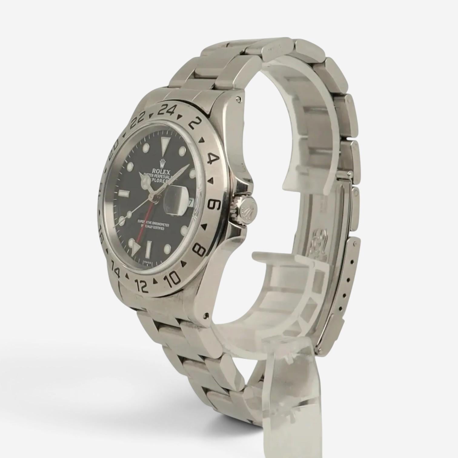 Rolex Explorer II 40mm Stainless Steel Automatic Men's Watch 16570 — view 2