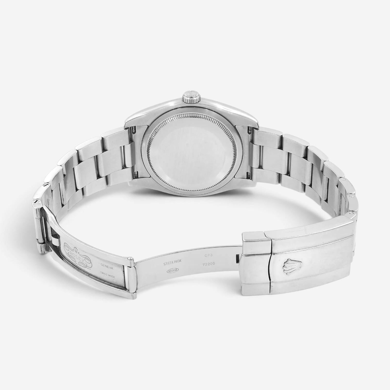 Rolex Datejust 36mm Stainless Steel Automatic Men's Watch 116200 — view 5