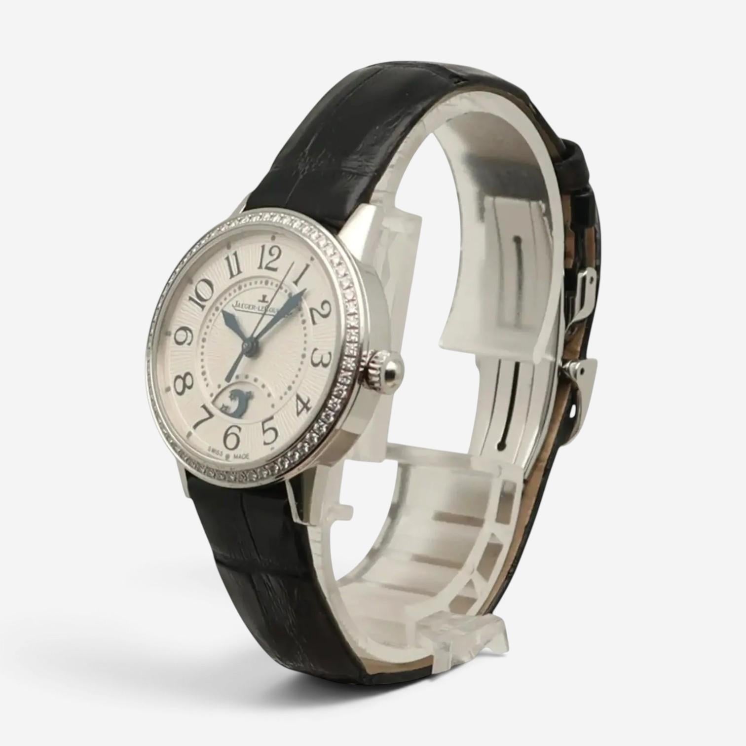 Jaeger LeCoultre Rendez-Vous Stainless Steel Diamond Automatic Ladies Watch Q346 — view 2