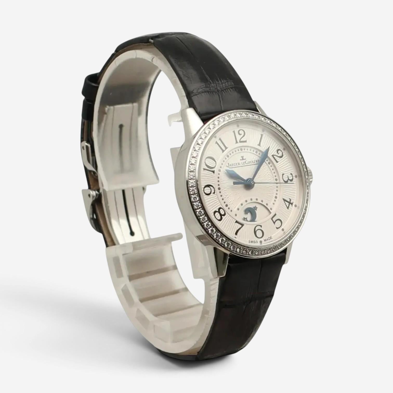 Jaeger LeCoultre Rendez-Vous Stainless Steel Diamond Automatic Ladies Watch Q346 — view 3