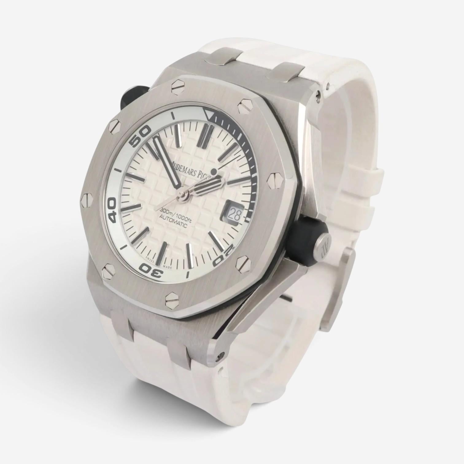Audemars Piguet Royal Oak Offshore 42mm Steel Automatic Men's Watch 15710ST — view 2
