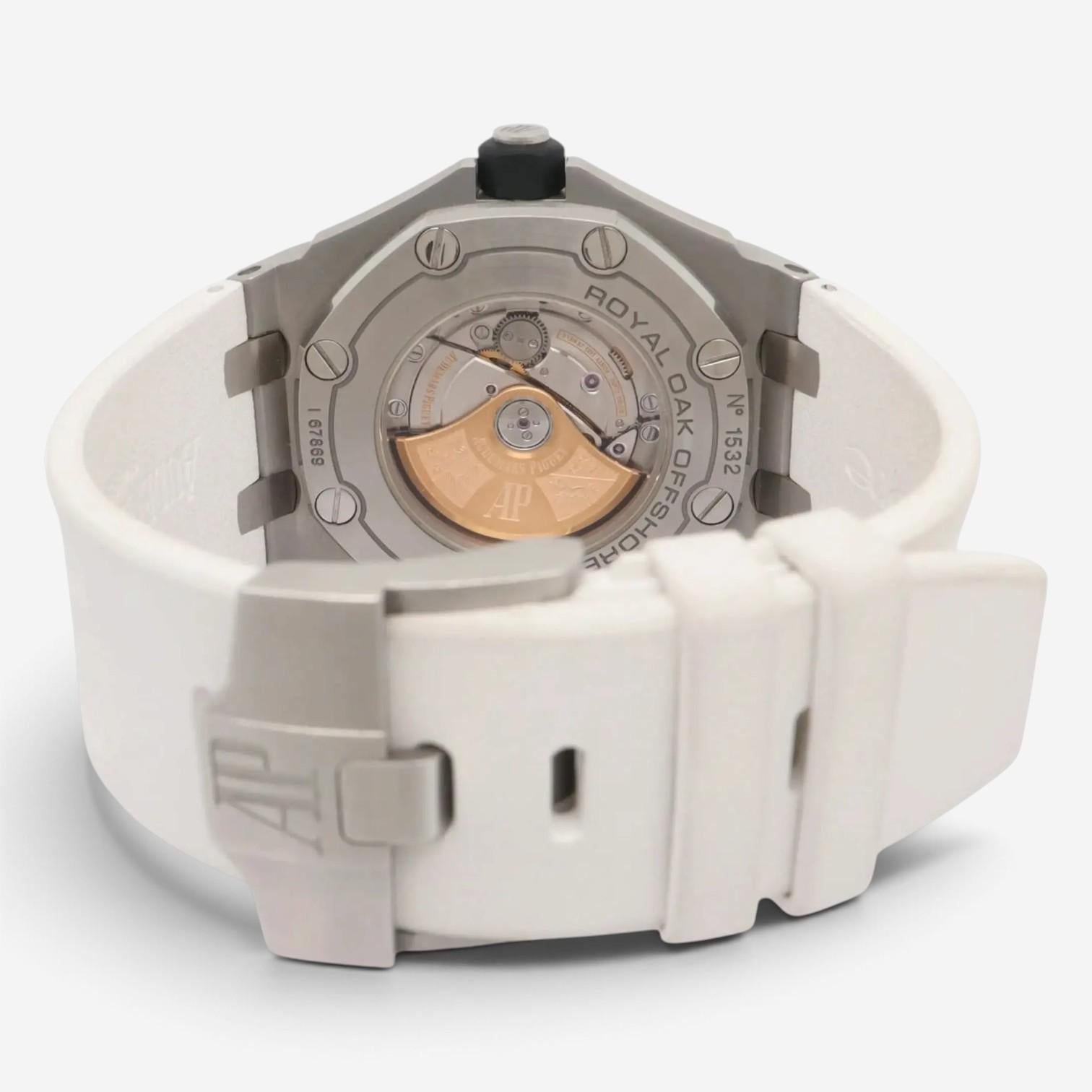 Audemars Piguet Royal Oak Offshore 42mm Steel Automatic Men's Watch 15710ST — view 4