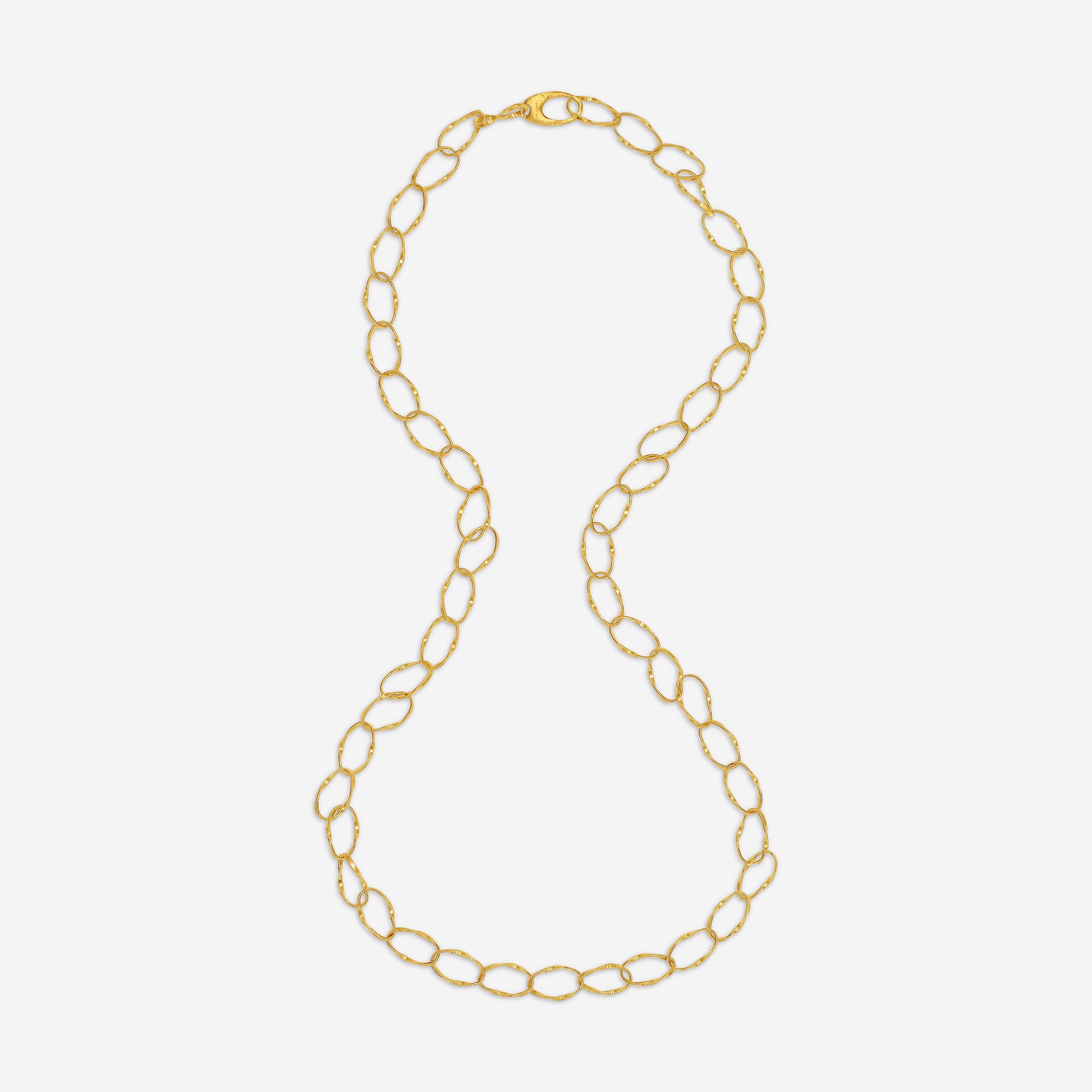 Marco Bicego Marrakech Onde 18K Yellow Gold Link Necklace CG779__Y_01