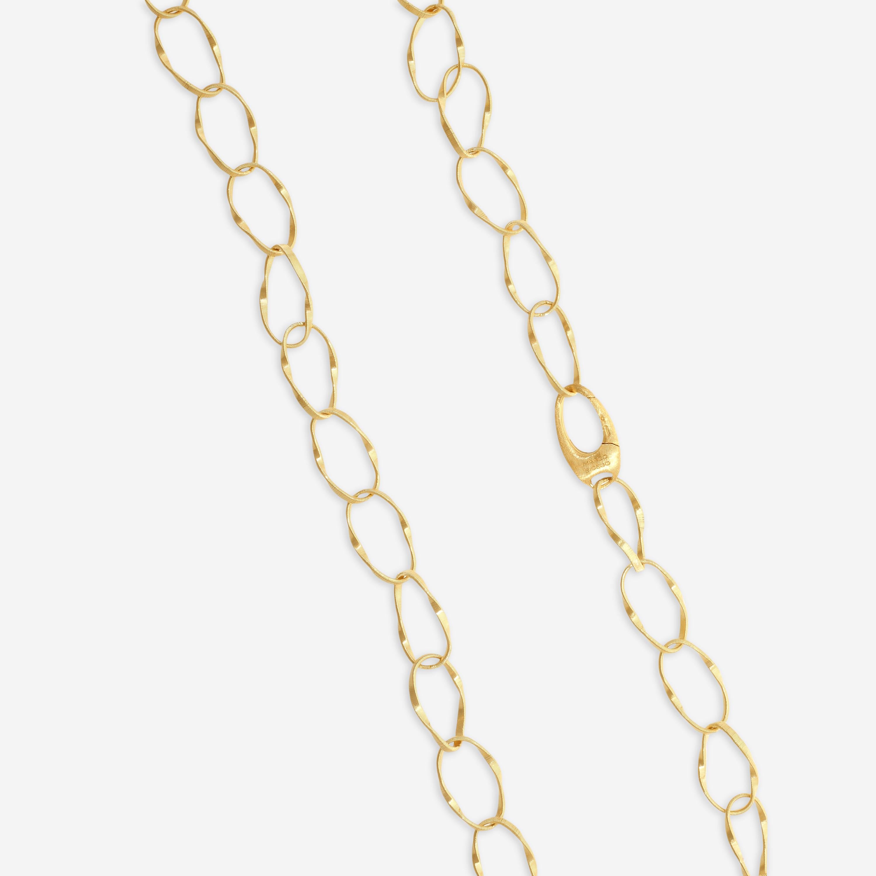 Marco Bicego Marrakech Onde 18K Yellow Gold Link Necklace CG779__Y_01 — view 4