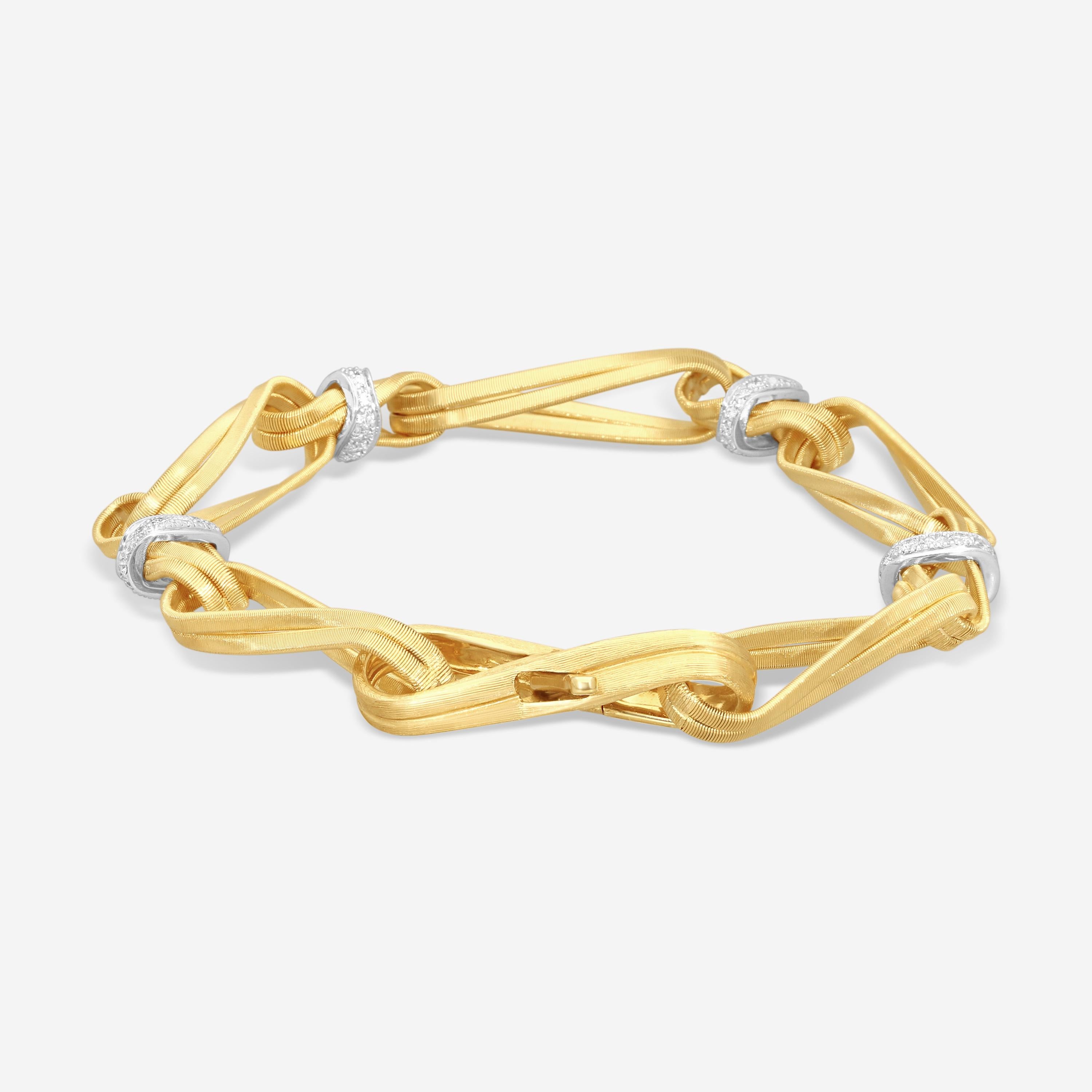 Marco Bicego Marrakech Onde 18K Yellow Gold Bracelet BG847_B_YW_M5 — view 4
