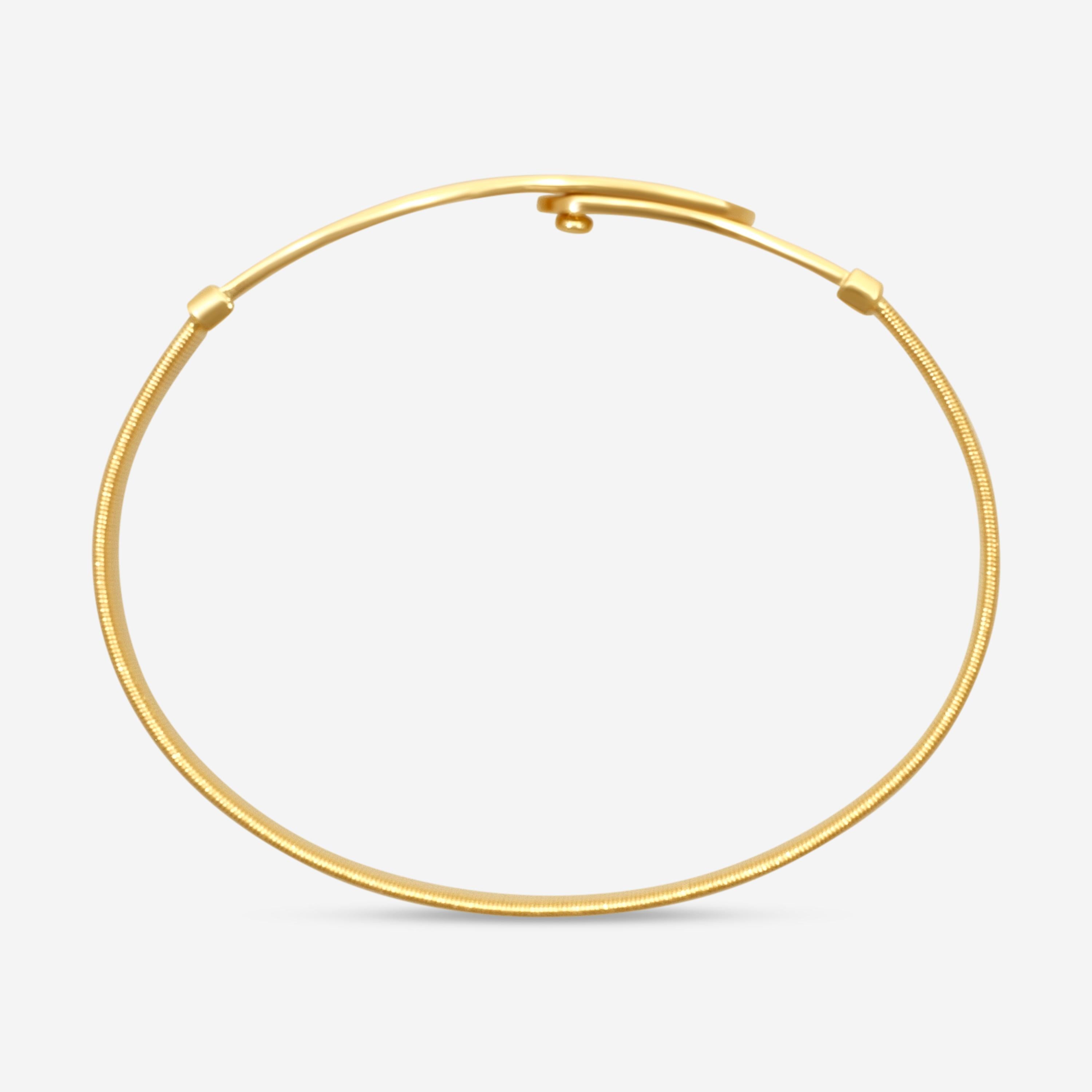 Marco Bicego Masai 18K Yellow Gold Bangle Bracelet SG44__Y_01 — view 3