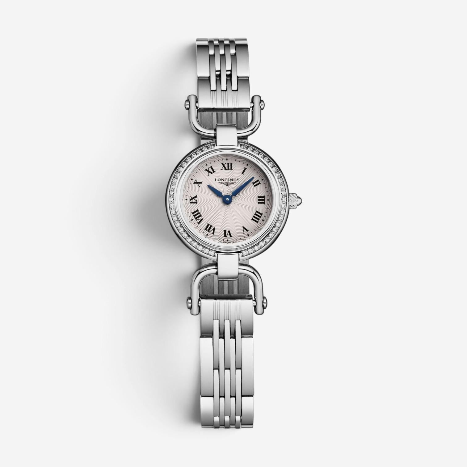 Longines Equestrian Stainless Steel Diamond Quartz Ladies Watch L6.129.0.71.6