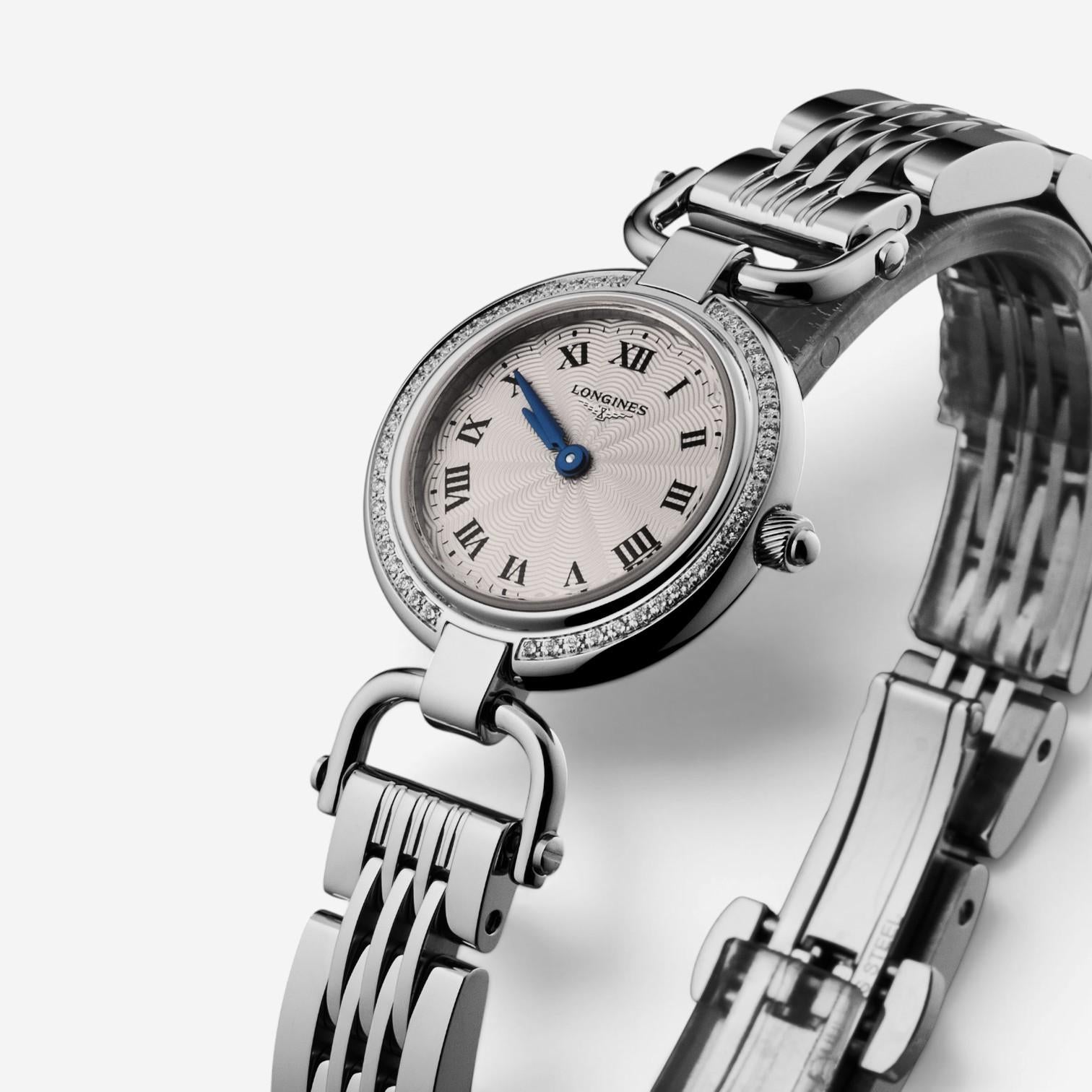 Longines Equestrian Stainless Steel Diamond Quartz Ladies Watch L6.129.0.71.6 — view 2