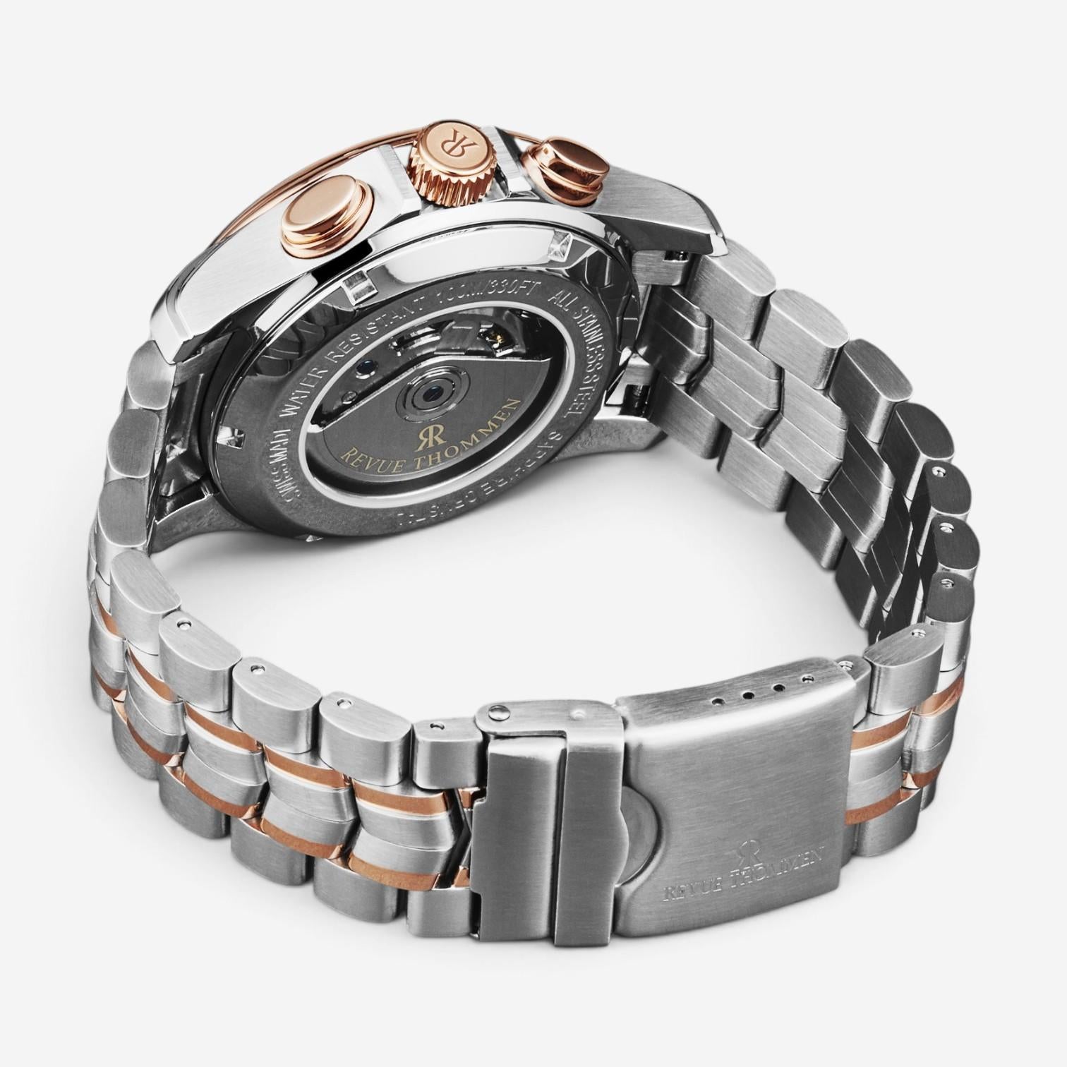 Revue Thommen Airspeed Chronograph Stainless Steel Automatic Men's Watch 16041.6 — view 3