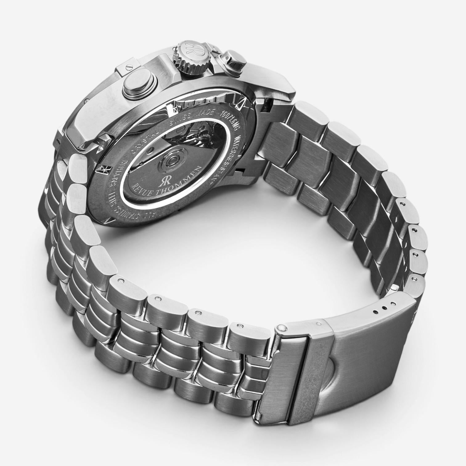 Revue Thommen Airspeed Chronograph Stainless Steel Automatic Men's Watch 16071.6 — view 3