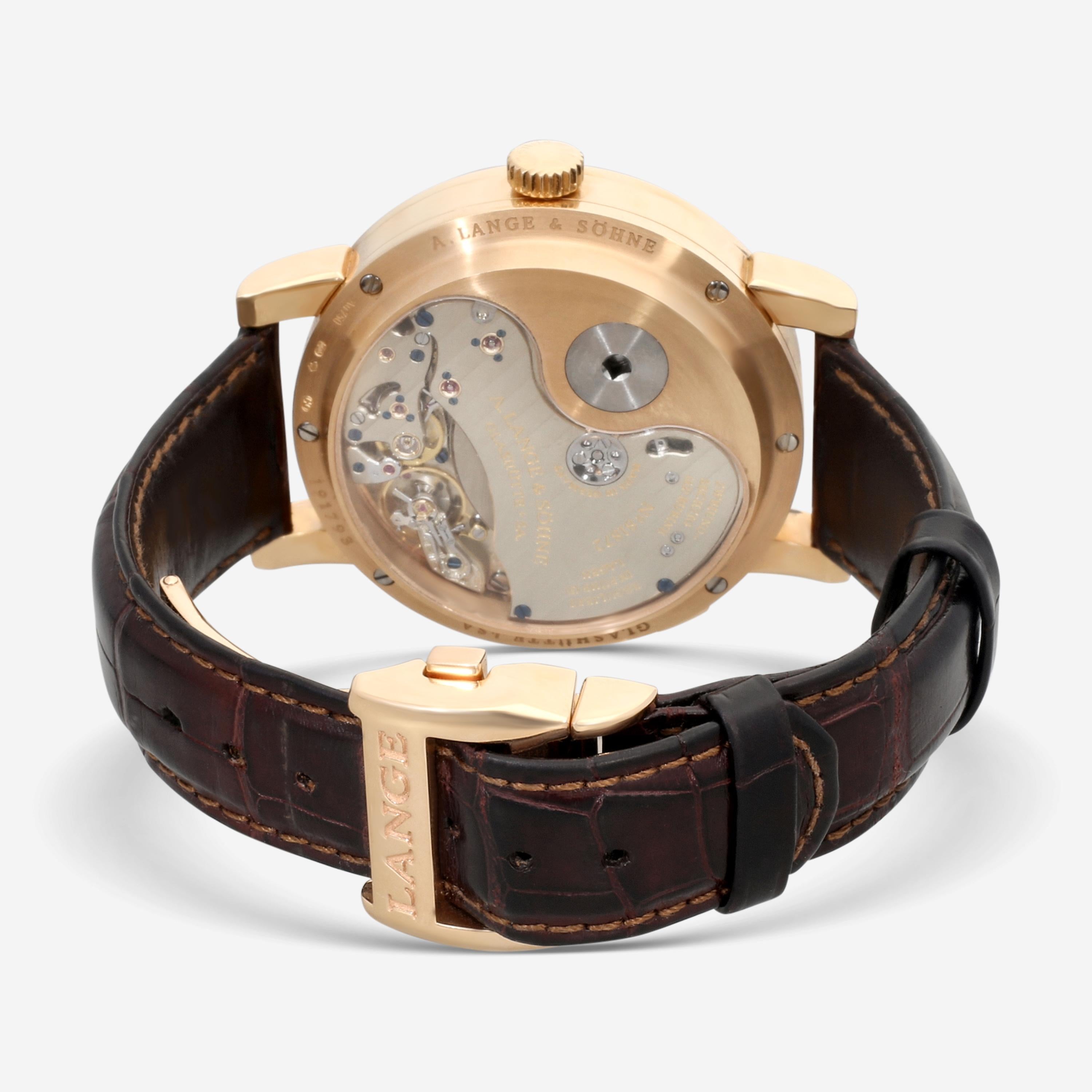 A. Lange & Söhne Lange 31 18K Rose Gold Manual Wind Men's Watch 130.032F — view 3
