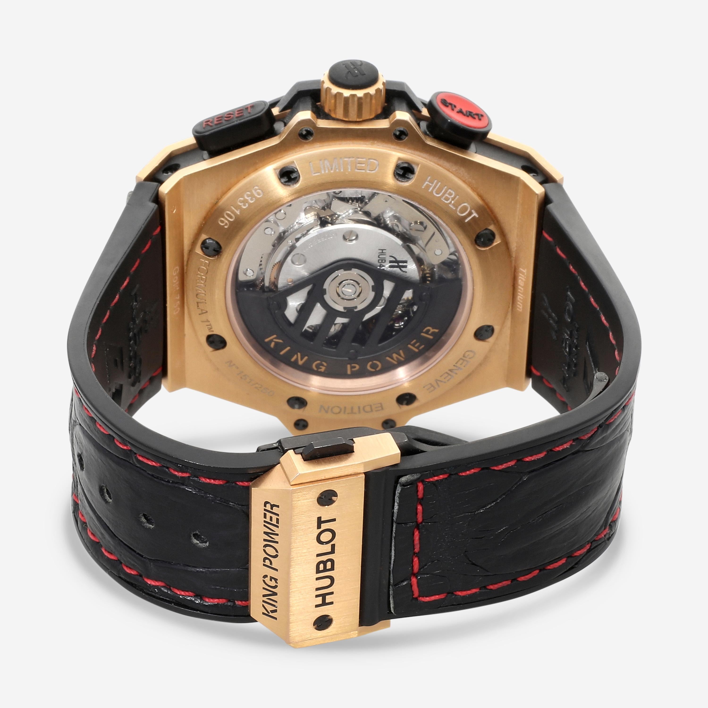 Hublot King Power F1 LE 18K Rose Gold Chronograph Automatic Men's Watch  703.OM — view 3