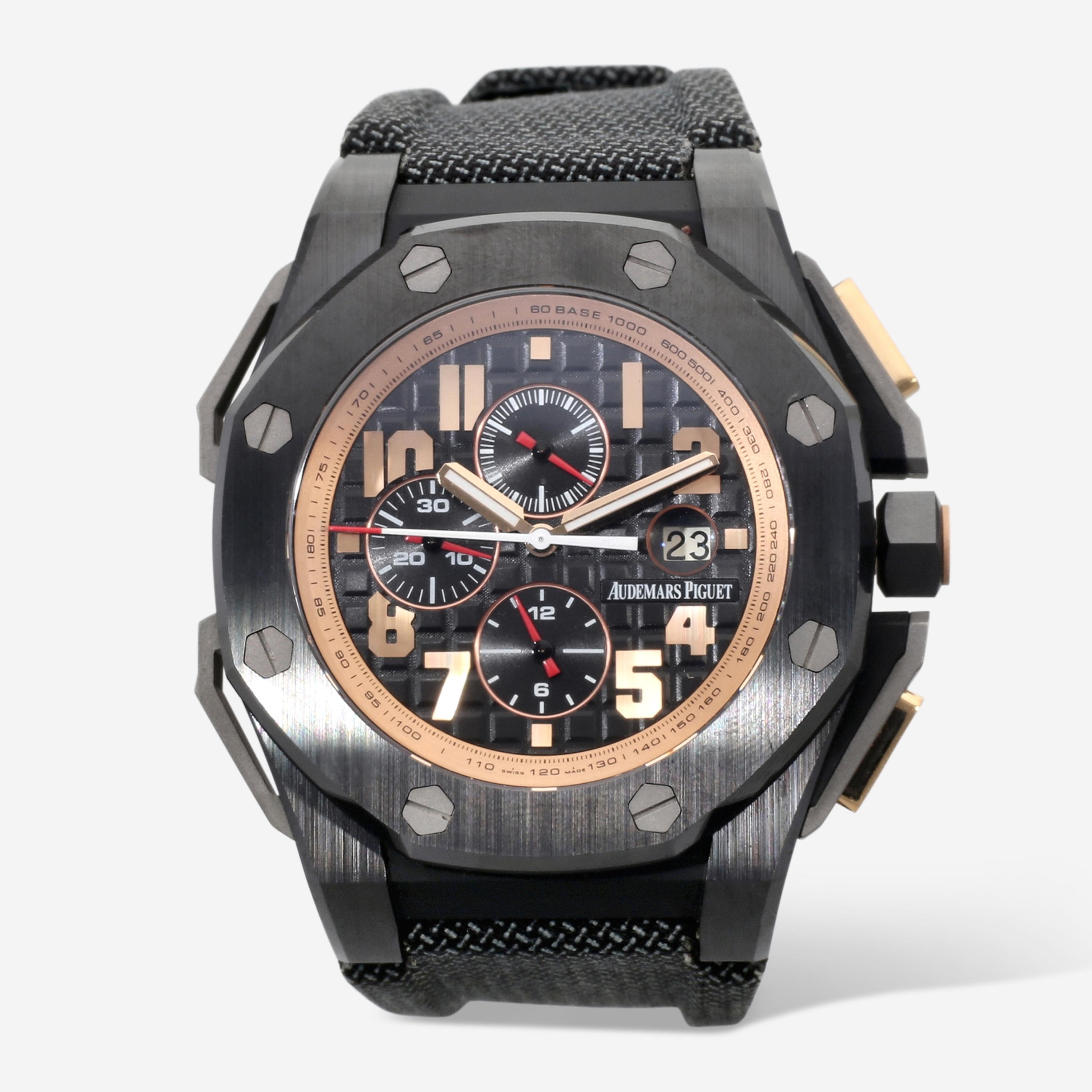 Audemars Piguet Royal Oak Offshore "The Legacy" Ceramic & Titanium LE Automatic Men's Watch 26378IO