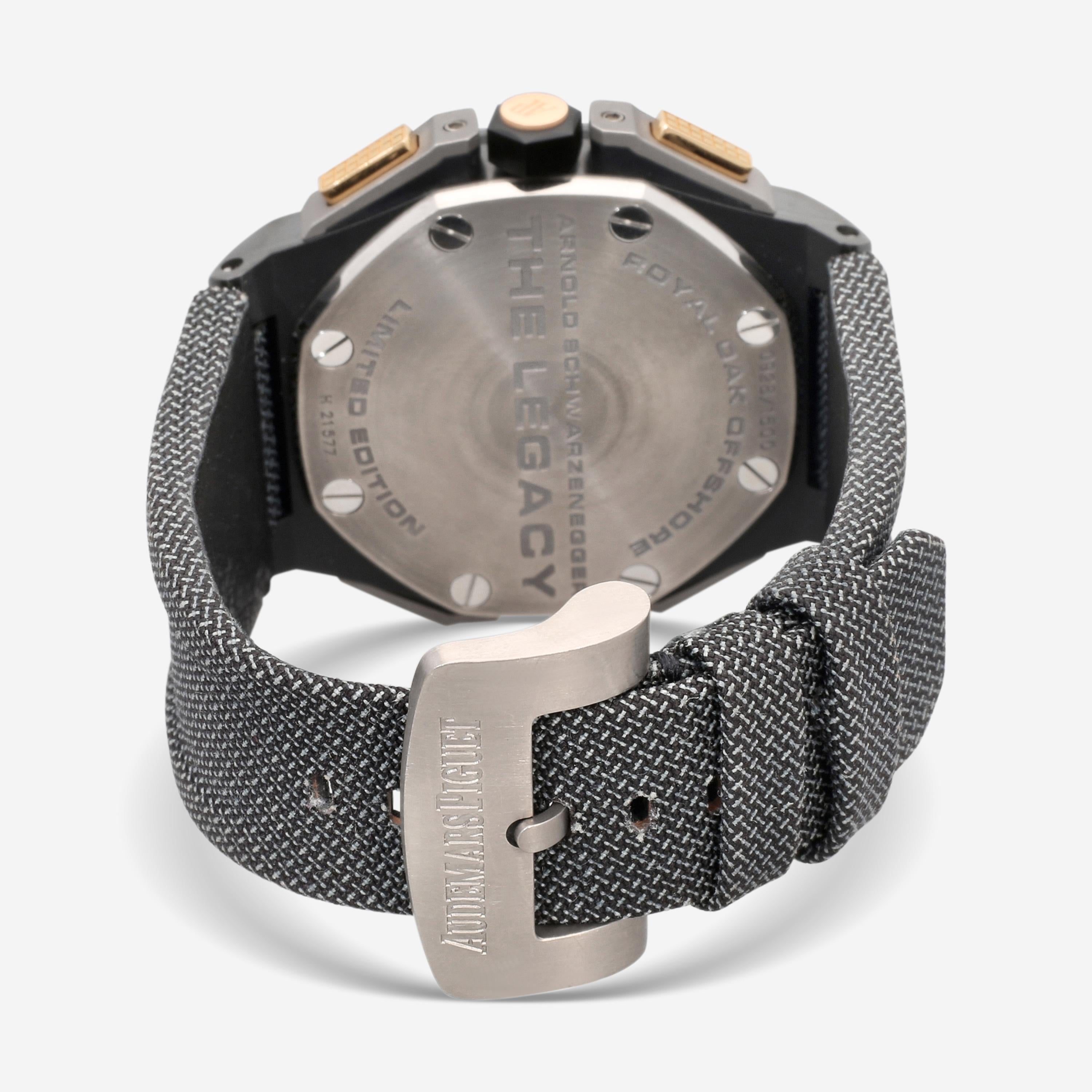 Audemars Piguet Royal Oak Offshore "The Legacy" Ceramic & Titanium LE Automatic Men's Watch 26378IO — view 3