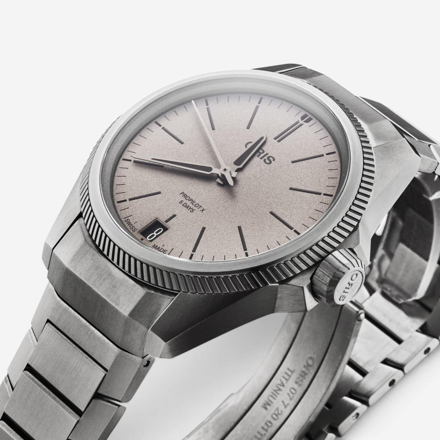 Oris ProPilot X Titanium Automatic Men's Watch 400-7778-7153-07-7-20-01TCL — view 2