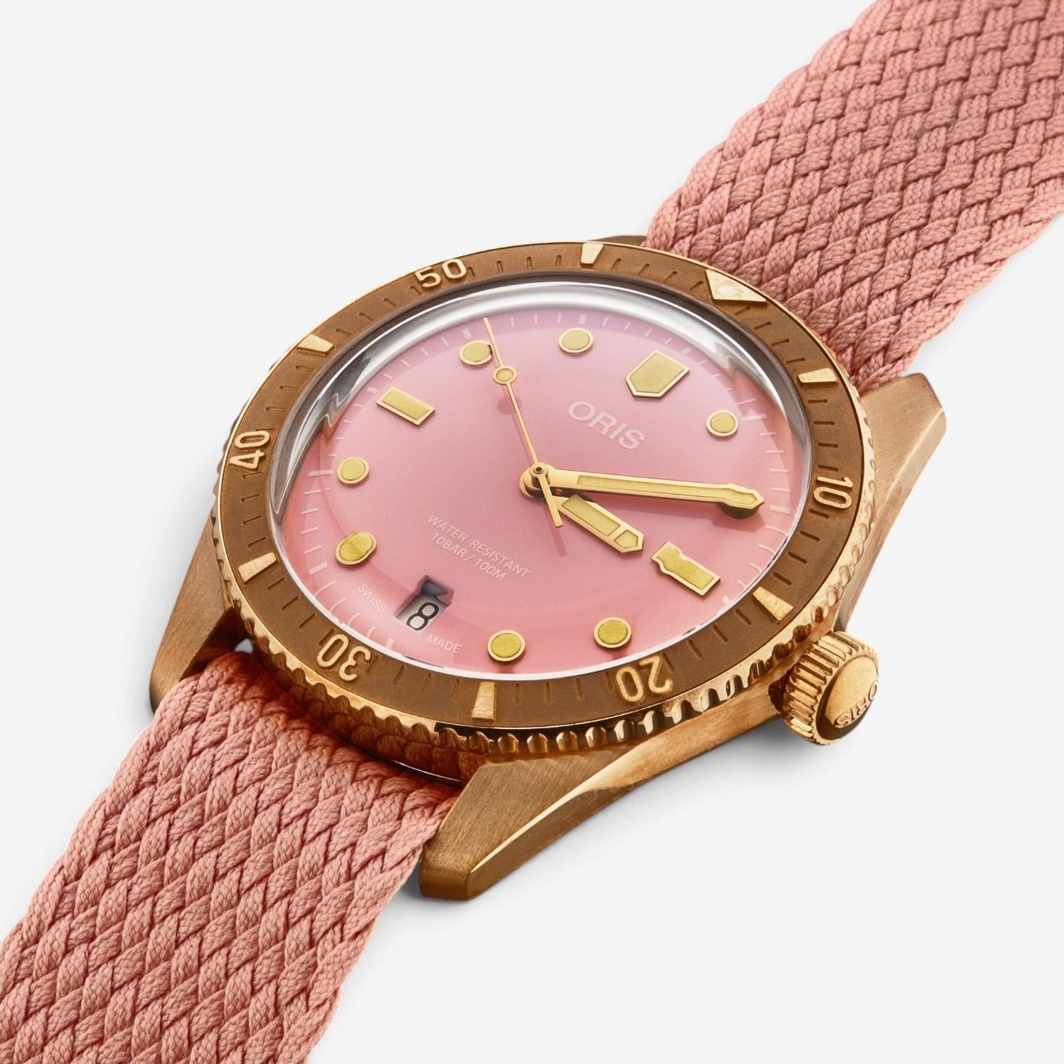 Oris Divers Sixty-Five Bronze Automatic Ladies Watch 733-7771-3158-07-3-19-04BR — view 2