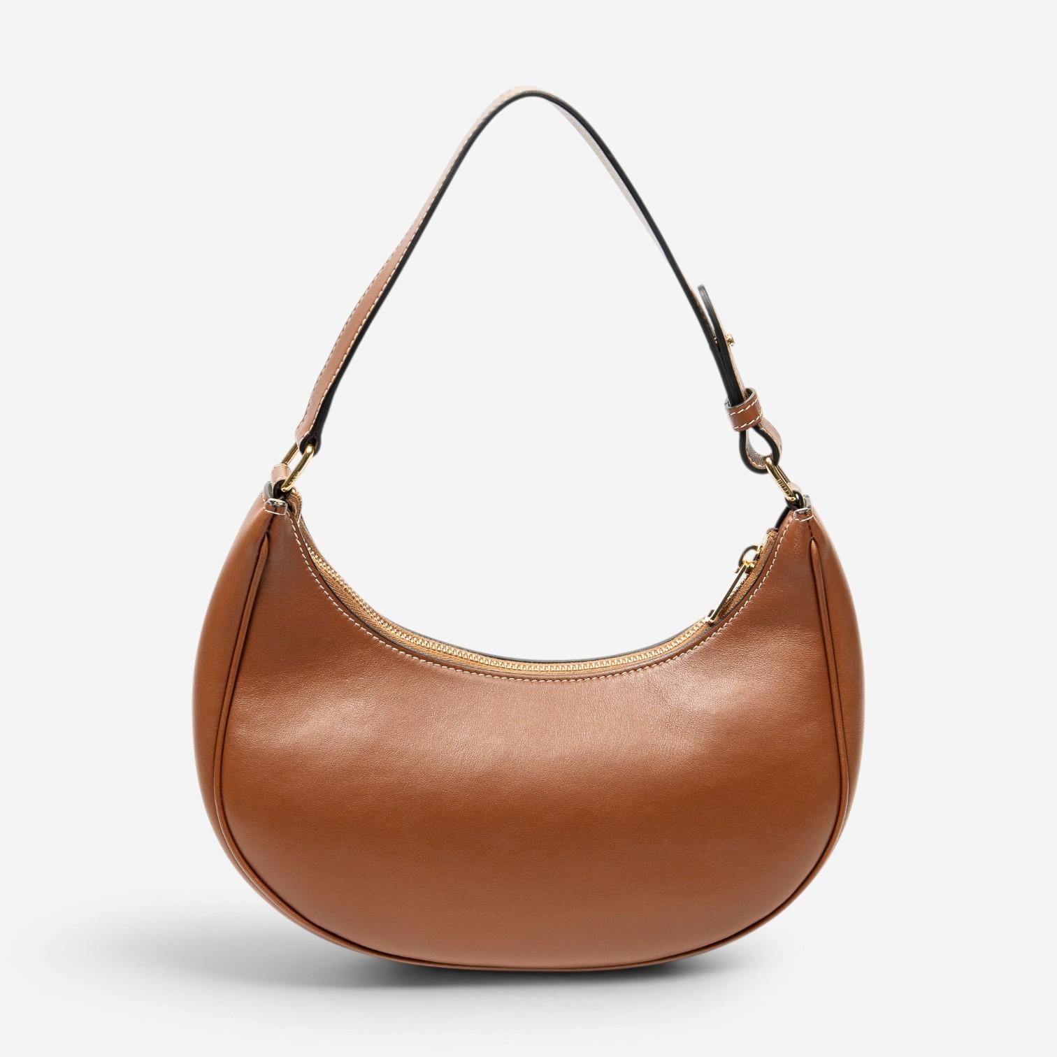 Celine Ava Brown Calf Leather Hobo Bag ABD2978 — view 4