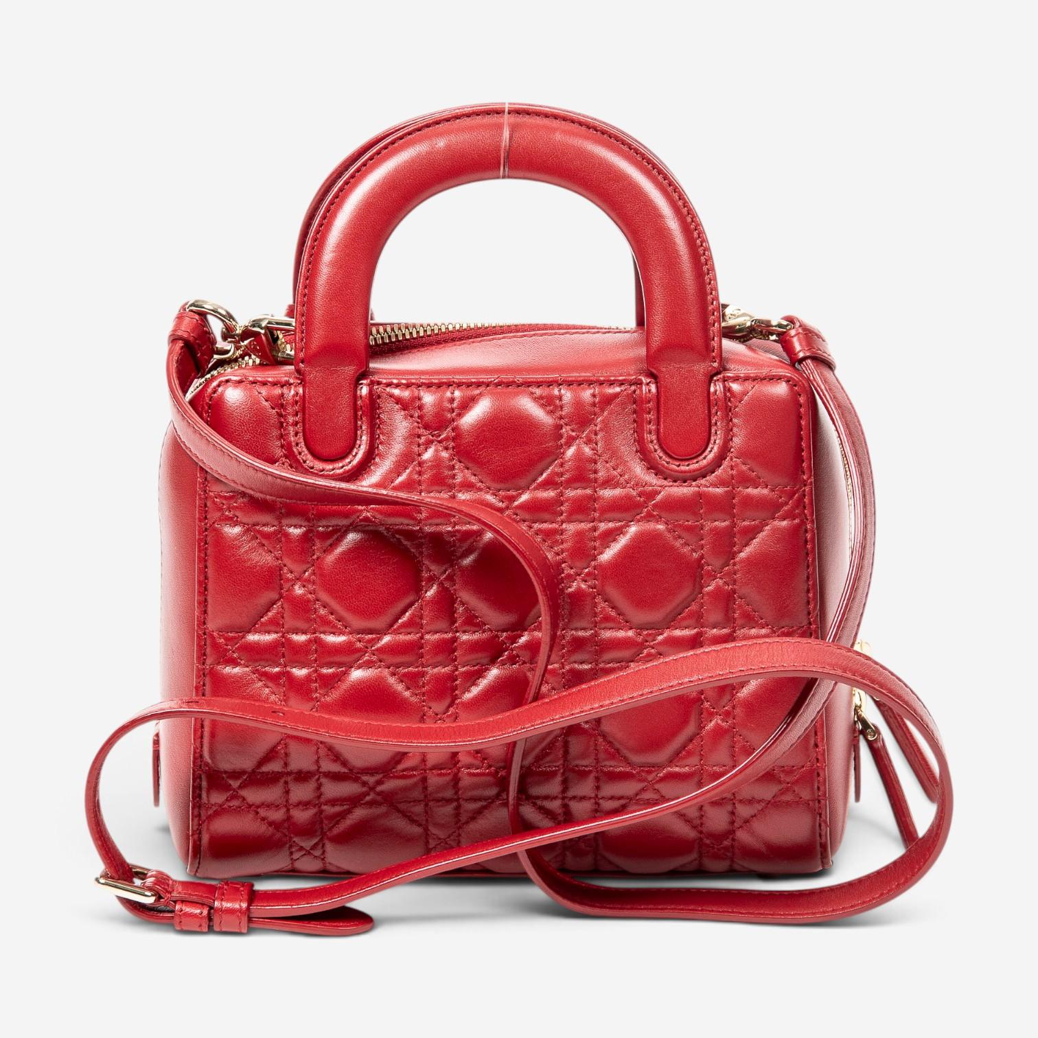 Dior Lily Red Calf Leather Tote ABA2307 — view 5