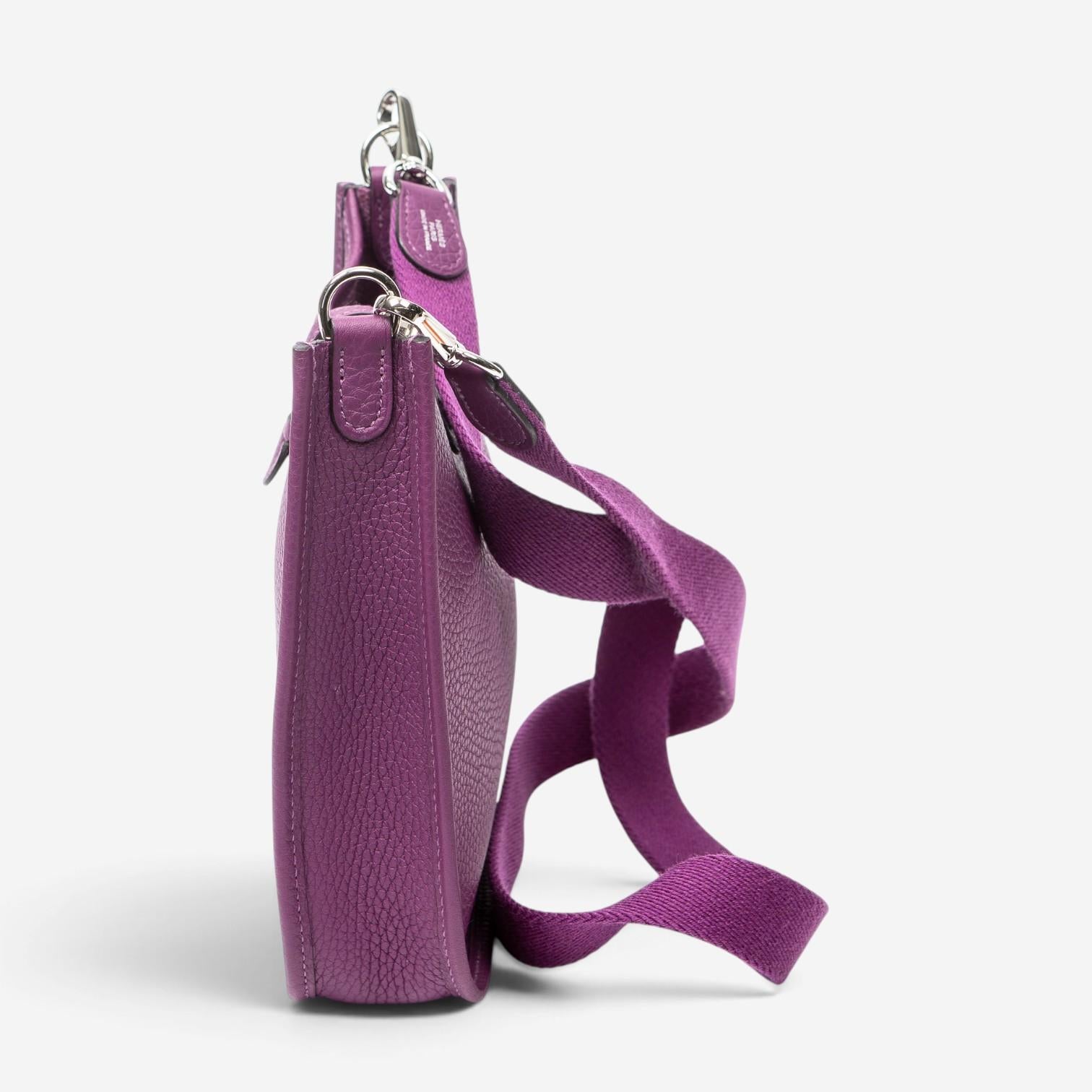 Hermès Anemone Calf Leather Evelyne Bag ABC7224 — view 3