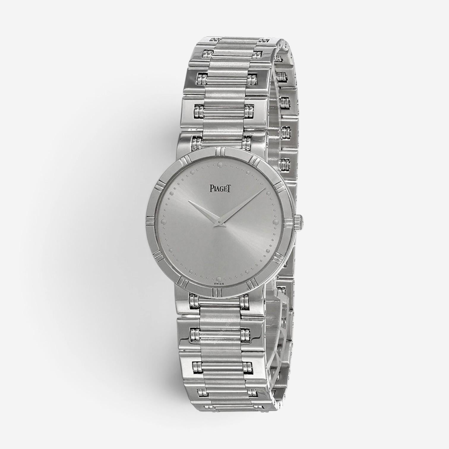 Piaget Dancer 18K White Gold Quartz Unisex Watch 84023-K81