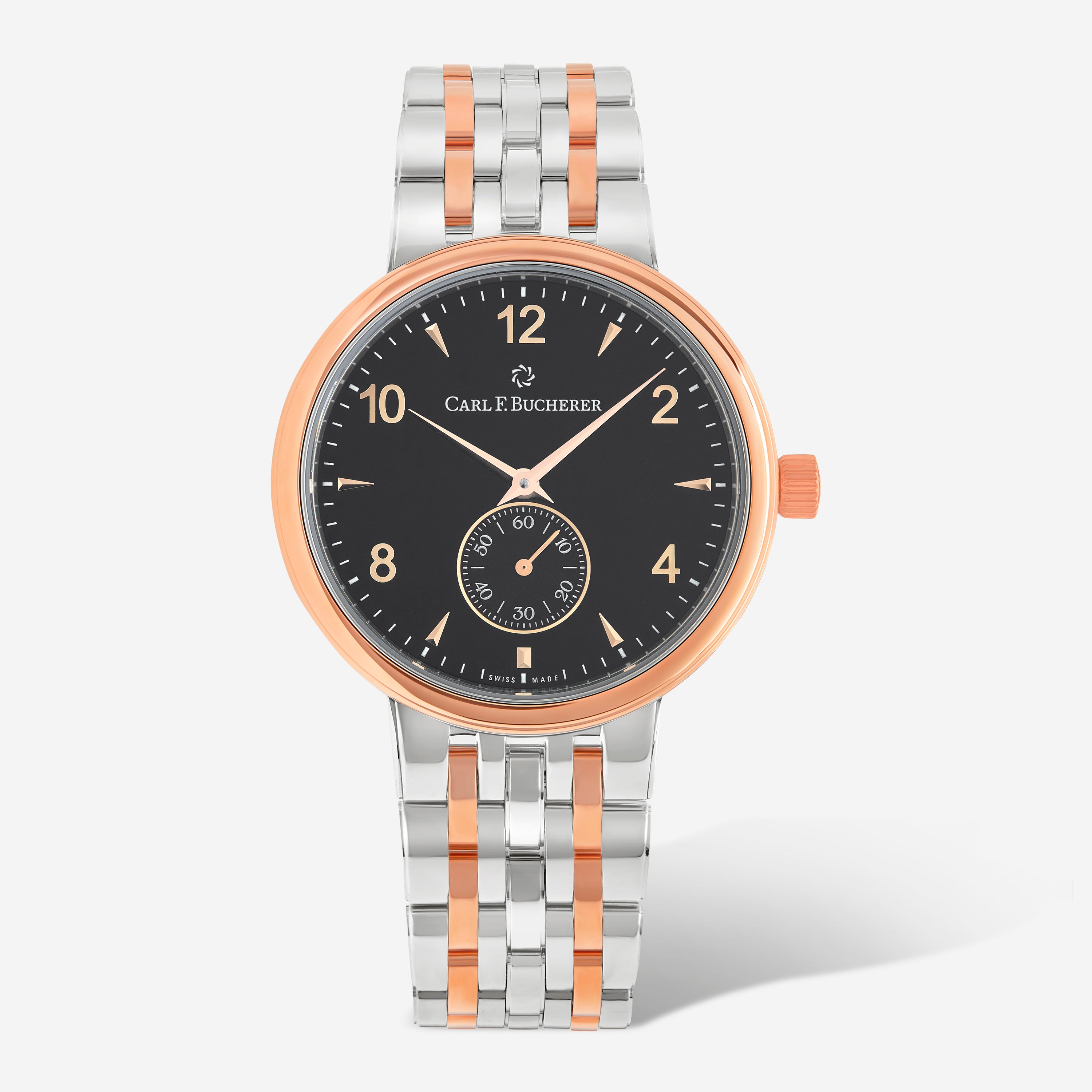 Carl F. Bucherer Adamavi 18K Rose Gold & Stainless Steel Manual Wind Men's Watch 00.10316.07.36.21