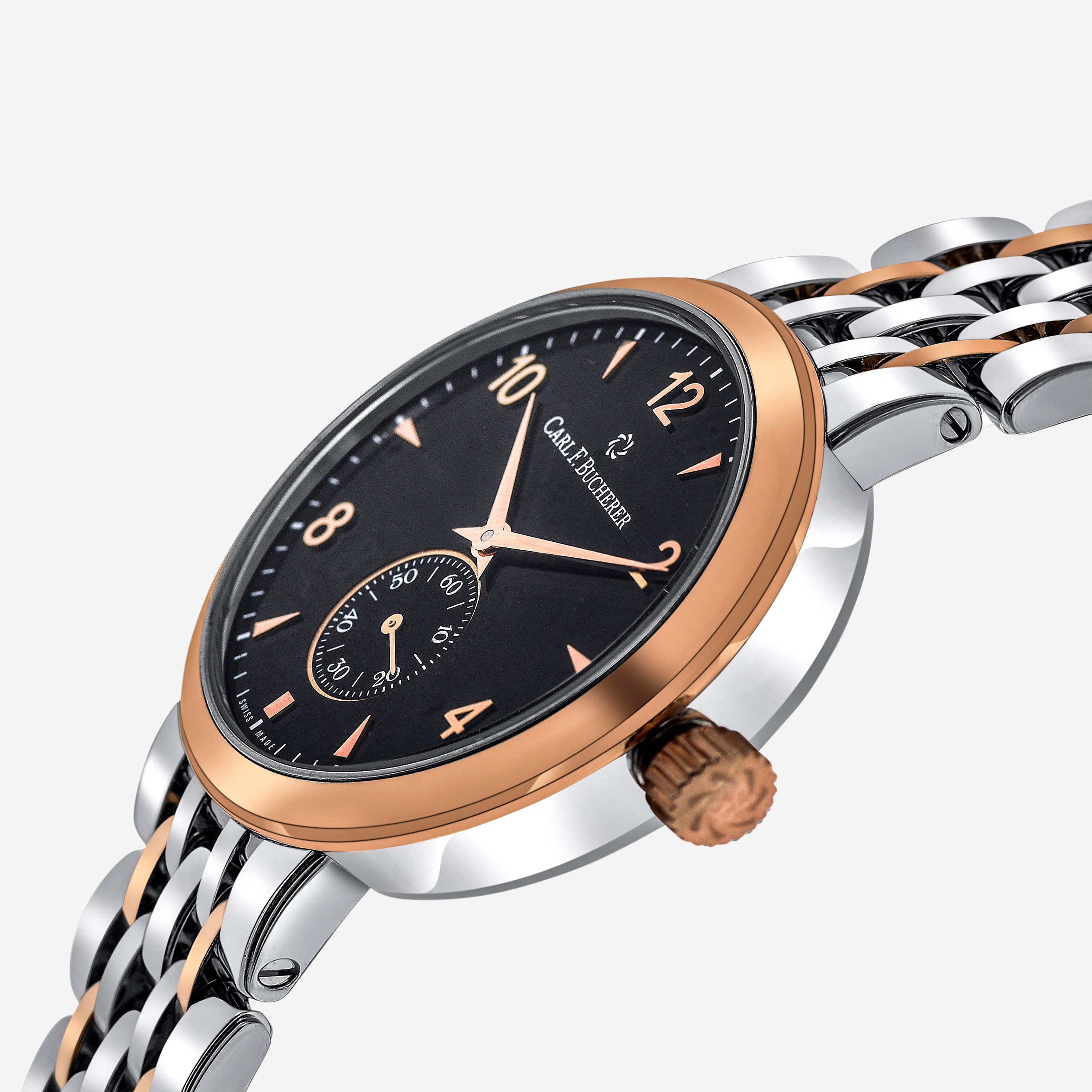 Carl F. Bucherer Adamavi 18K Rose Gold & Stainless Steel Manual Wind Men's Watch 00.10316.07.36.21 — view 2